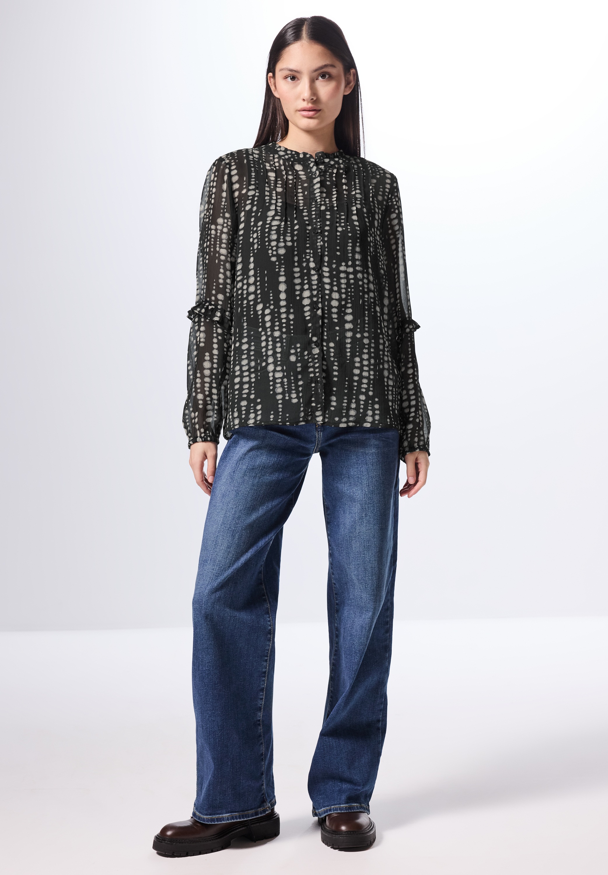 Thumbnail - STREET ONE STUDIO Tunika mit zarten Raffungen