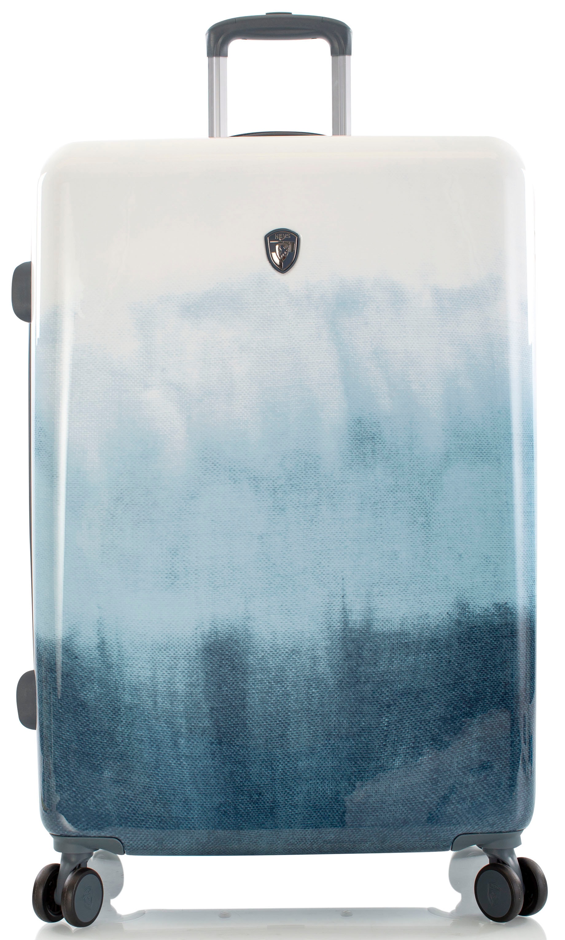 Heys Hartschalen-Trolley »Tie-Dye blau, 76 cm«, 4 Rollen, Heys x Joachim Llambi Reisegepäck TSA Schloss Volumenerweiterung