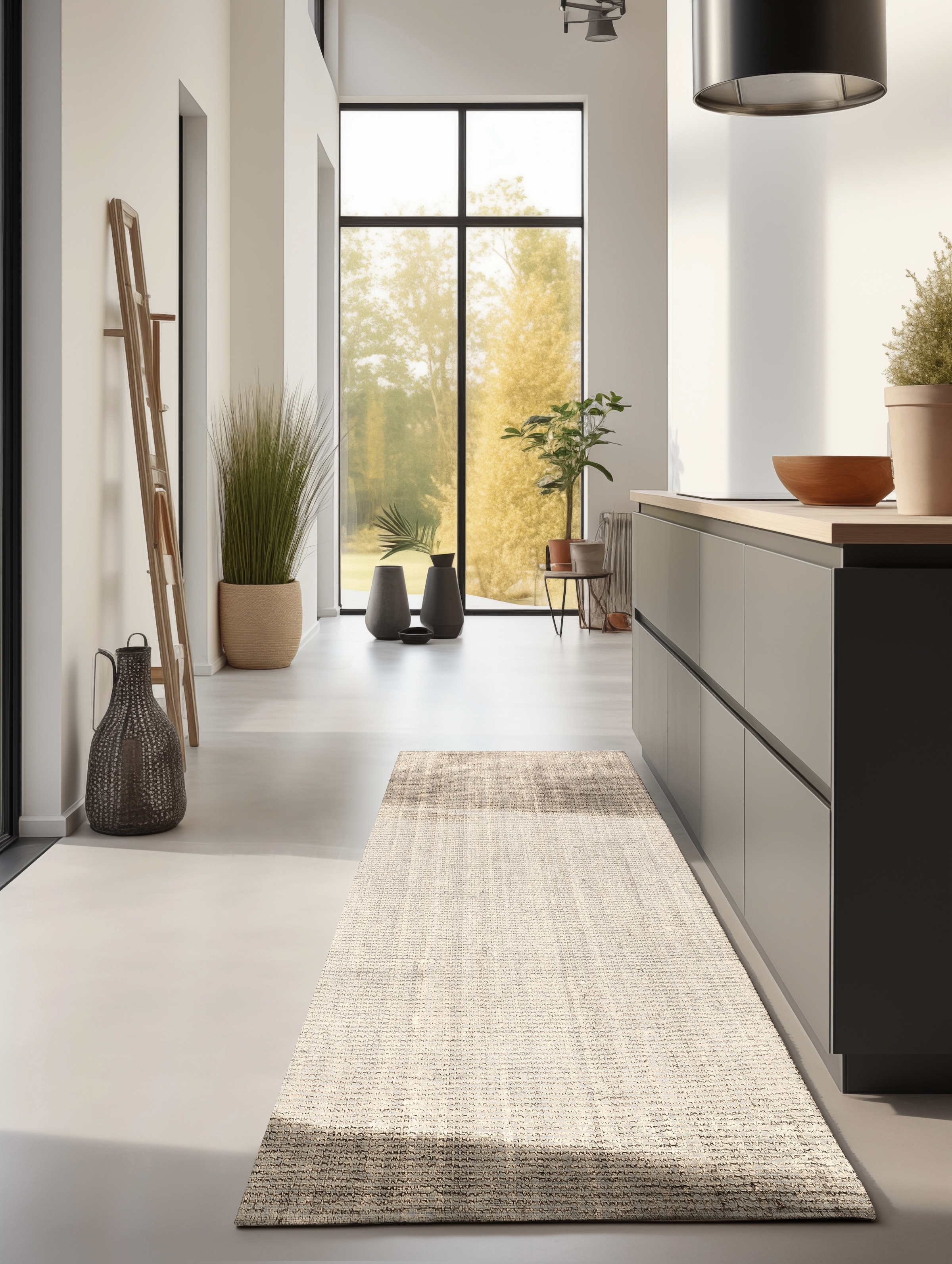 HANSE Home Teppich "Jaipur Juteteppich, als Läufer und in Rund" rechteckig 10 mm Höhe 100% Naturfaser, Wohnzimmer, Esszimmer, Schlafzimmer, GRS