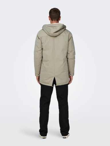 ONLY & SONS Parka »ALEX TEDDY PARKA«, mit Kapuze