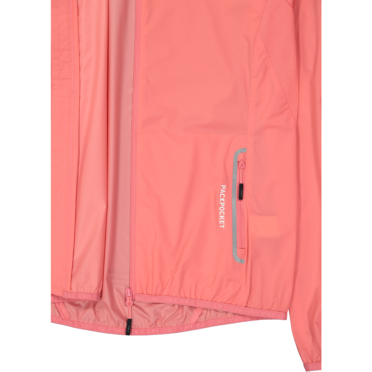 CMP Windbreaker »WOMAN JACKET« wasserabweisend, windabweisend, mit Reißverschluss, aus Polyamid