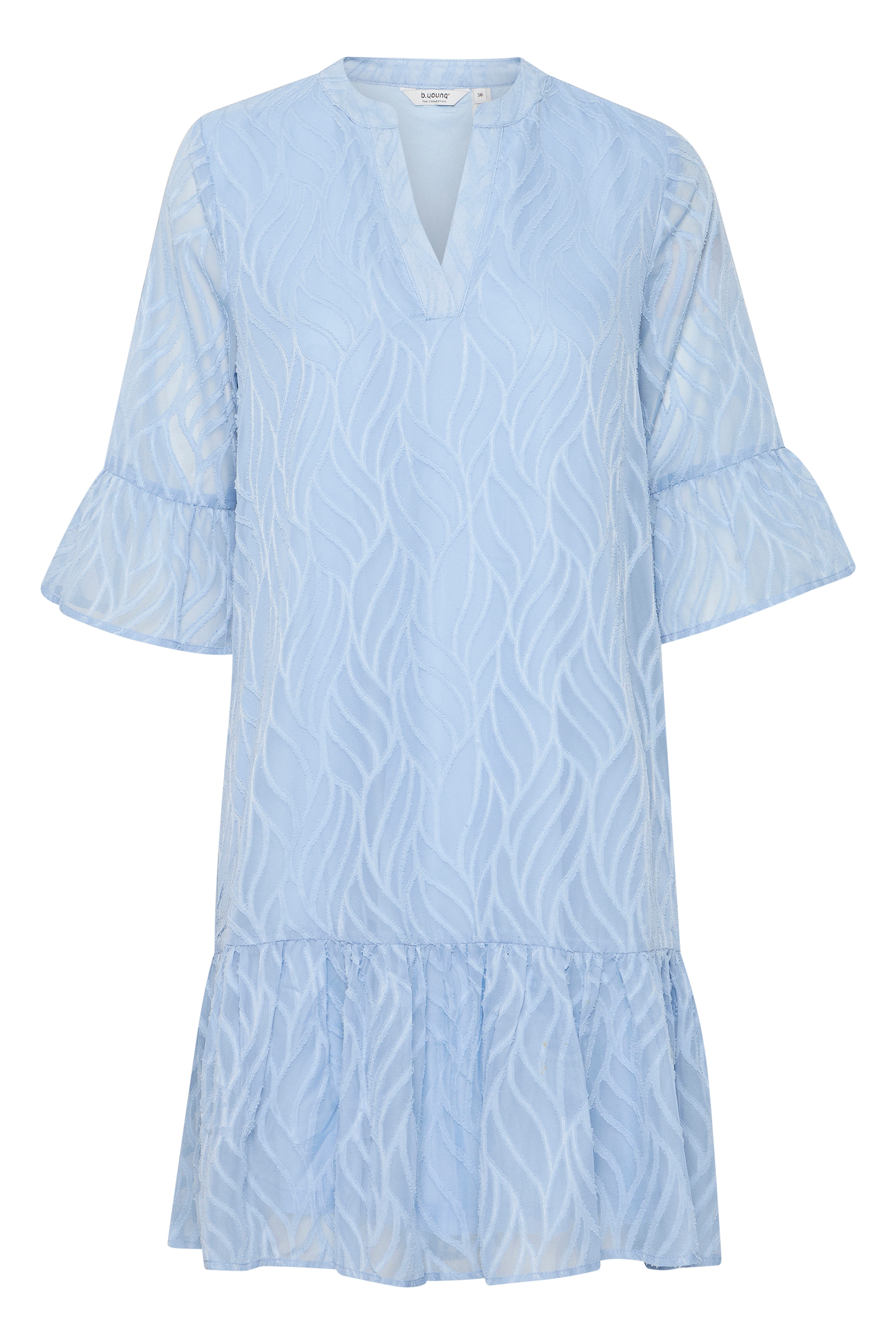 b.young Midikleid "Damen Casual BYFRIKKE"