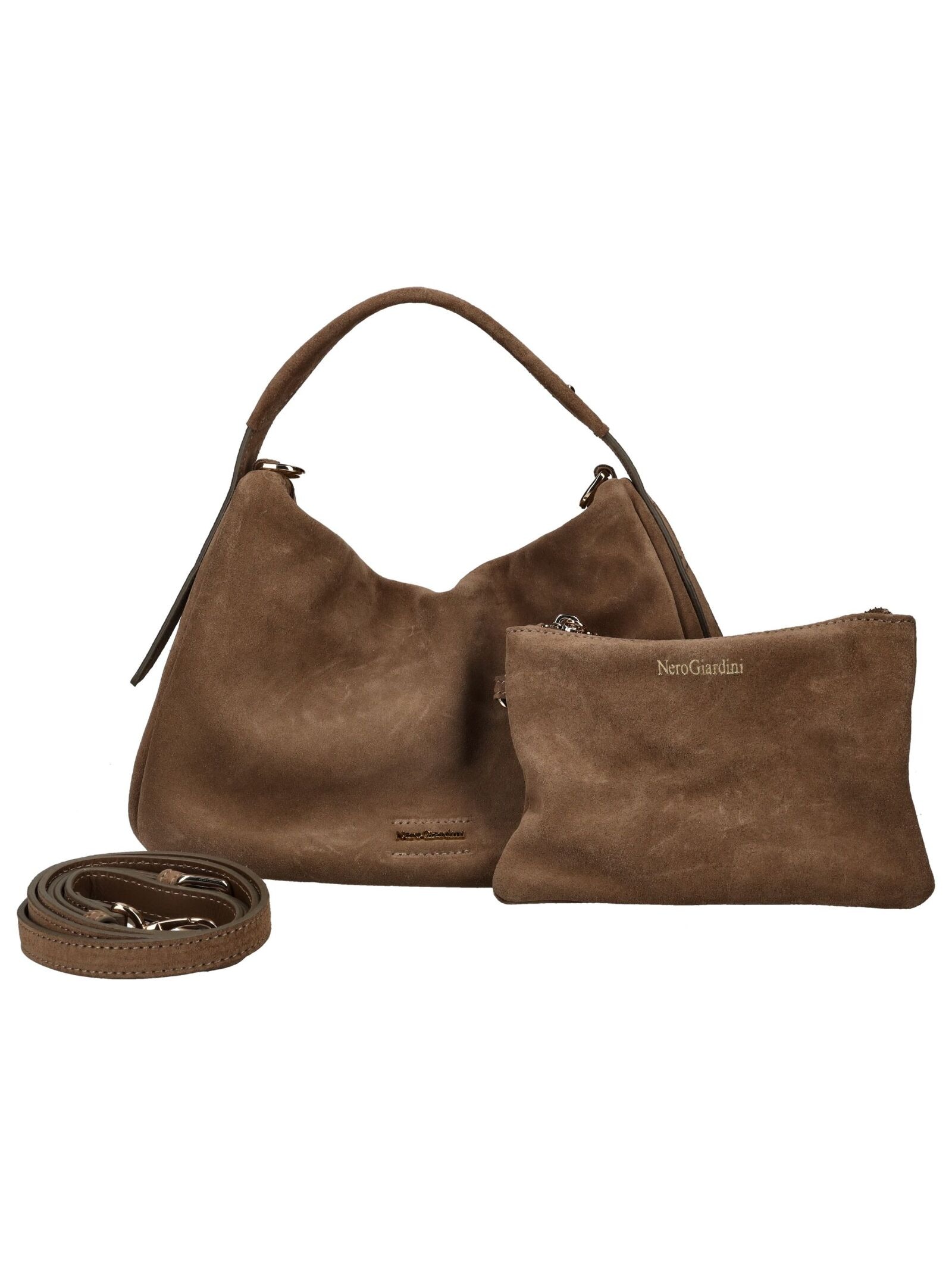 Nero Giardini Henkeltasche »Nero Giardini Taschen Veloursleder«