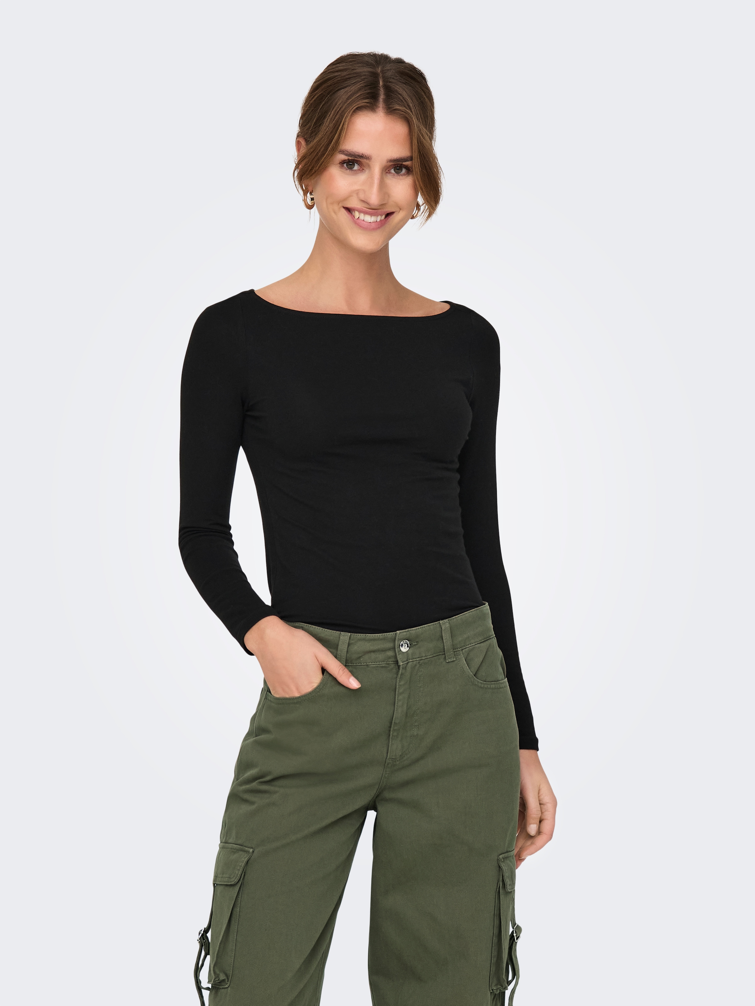 ONLY "ONLLIVE LOVE LIFE LS BOATNECK JRS NOOS" günstig online kaufen