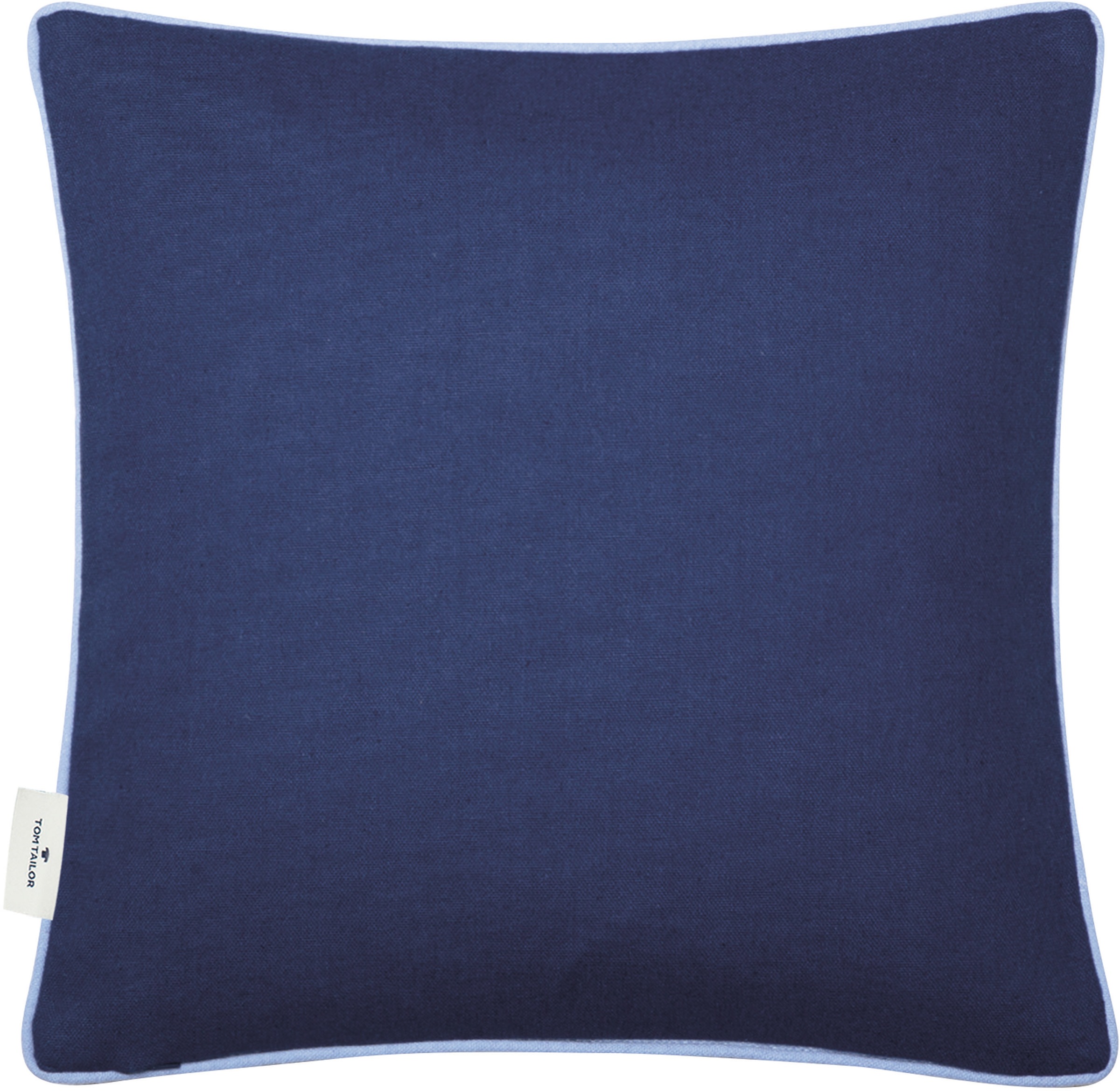 TOM TAILOR HOME Dekokissen "Dove Signature" mit Paspel, Kissenhülle ohne Fü günstig online kaufen