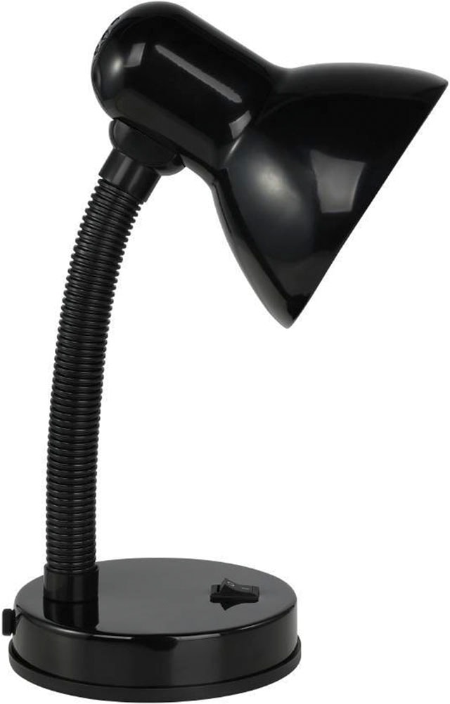 EGLO Tischleuchte »BASIC«, 1 flammig, Leuchtmittel E27 | Leuchtmittel wechselbar-ohne Leuchtmittel, Ø12,5 x H30 cm / exkl. 1 x E27 (je max. 40W) / Wippschalter