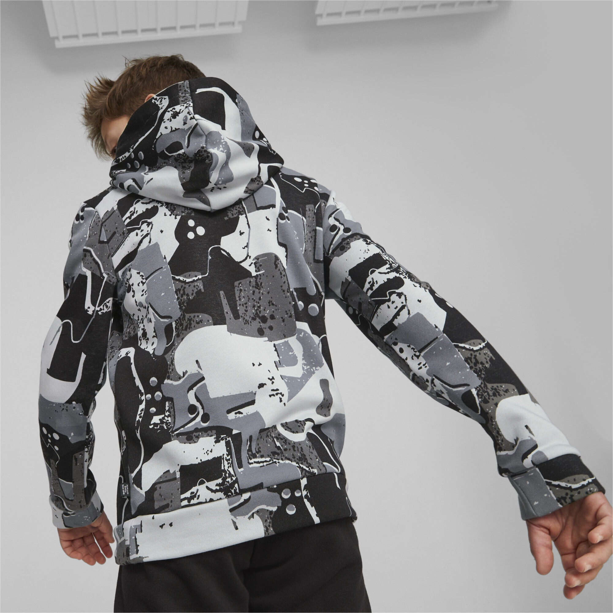 PUMA Sweatshirt »Essentials+ Street Art Printed Hoodie Jugendliche«