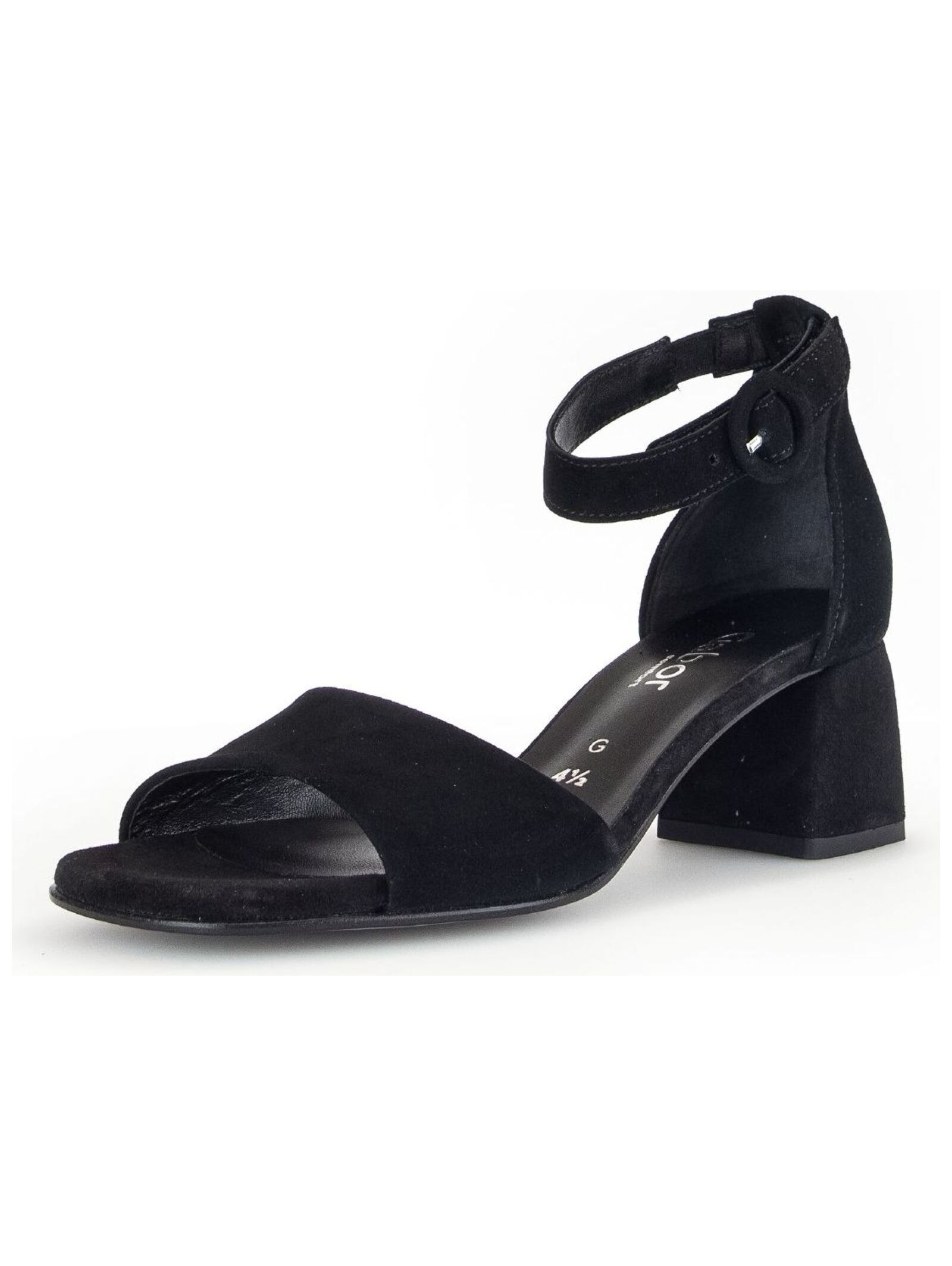 Gabor Comfort Riemchensandale "Gabor Comfort Sandalen Veloursleder" günstig online kaufen