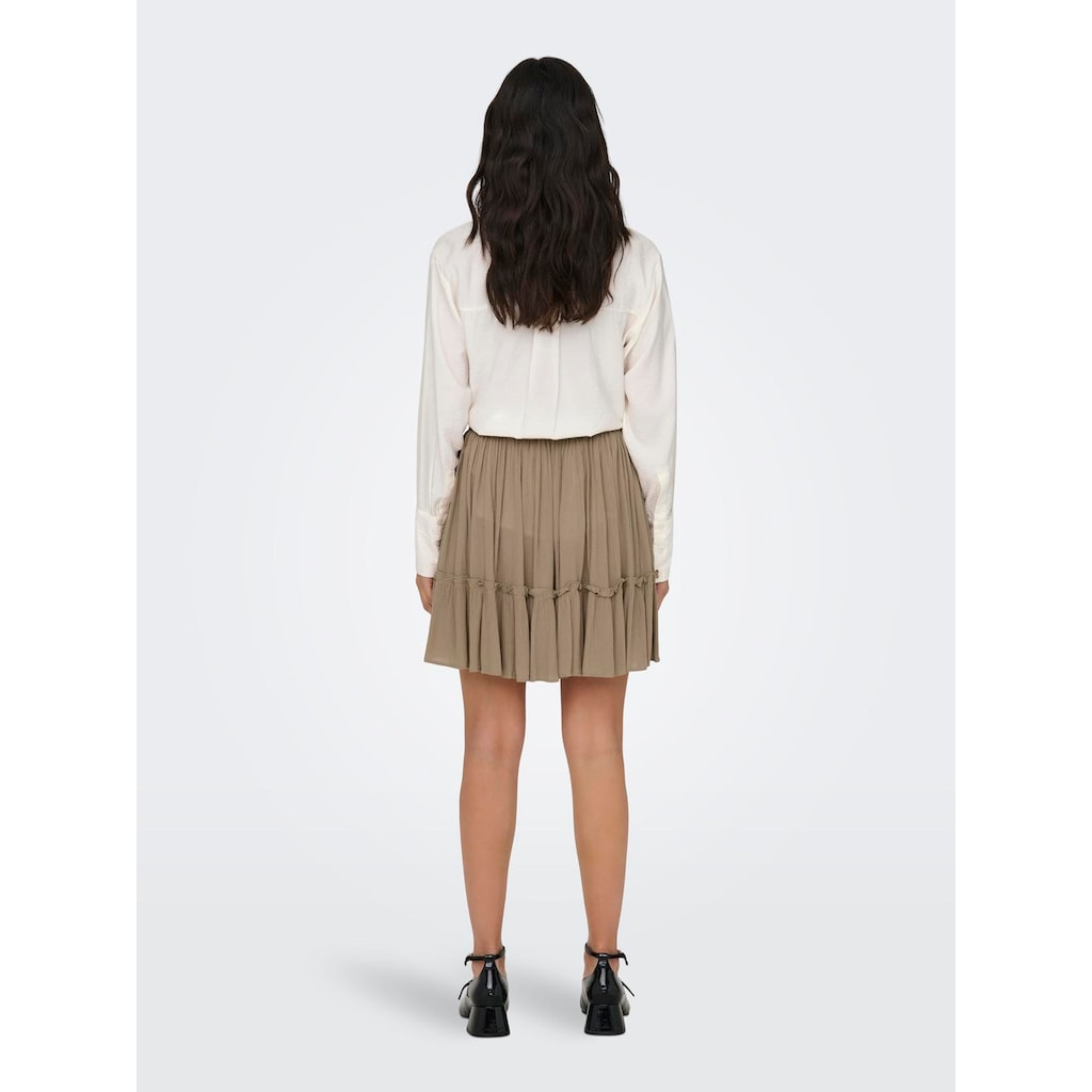 ONLY A-Linien-Rock »ONLIBIZA LIFE SHORT SKIRT WVN NOOS«