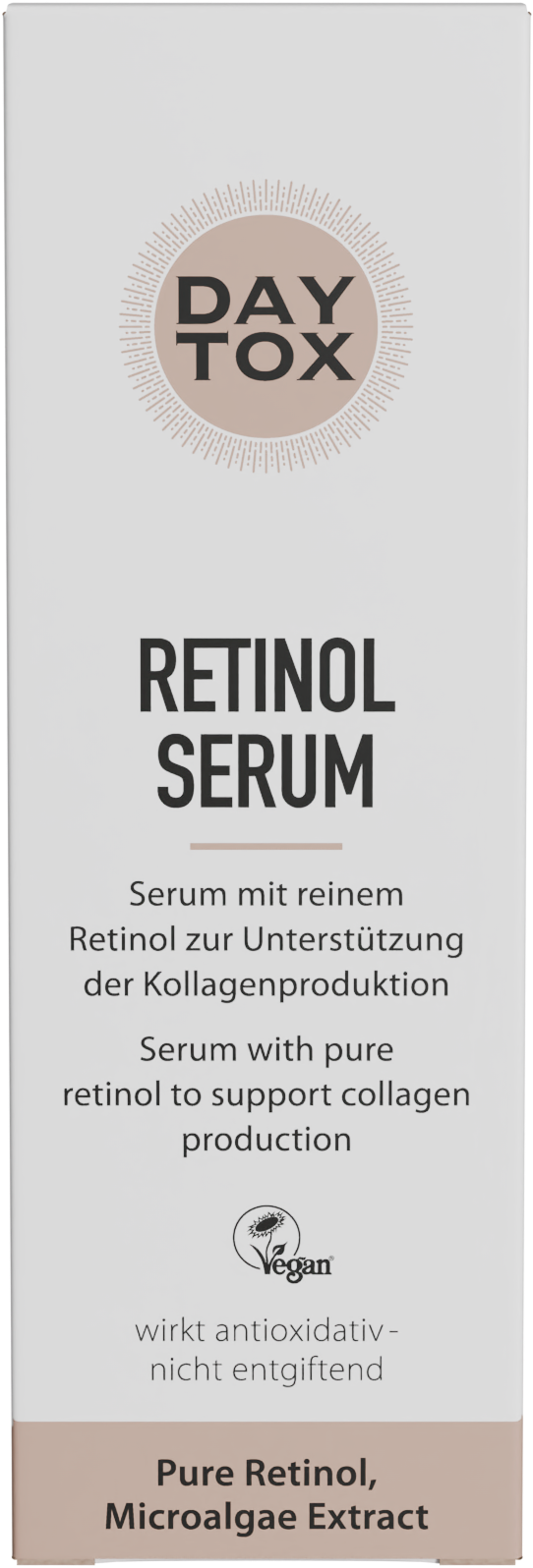 DAYTOX Gesichtsserum »Retinol Serum«, Glättet Falten und Linien für pralle Haut, bekämpft Unreinheiten.
