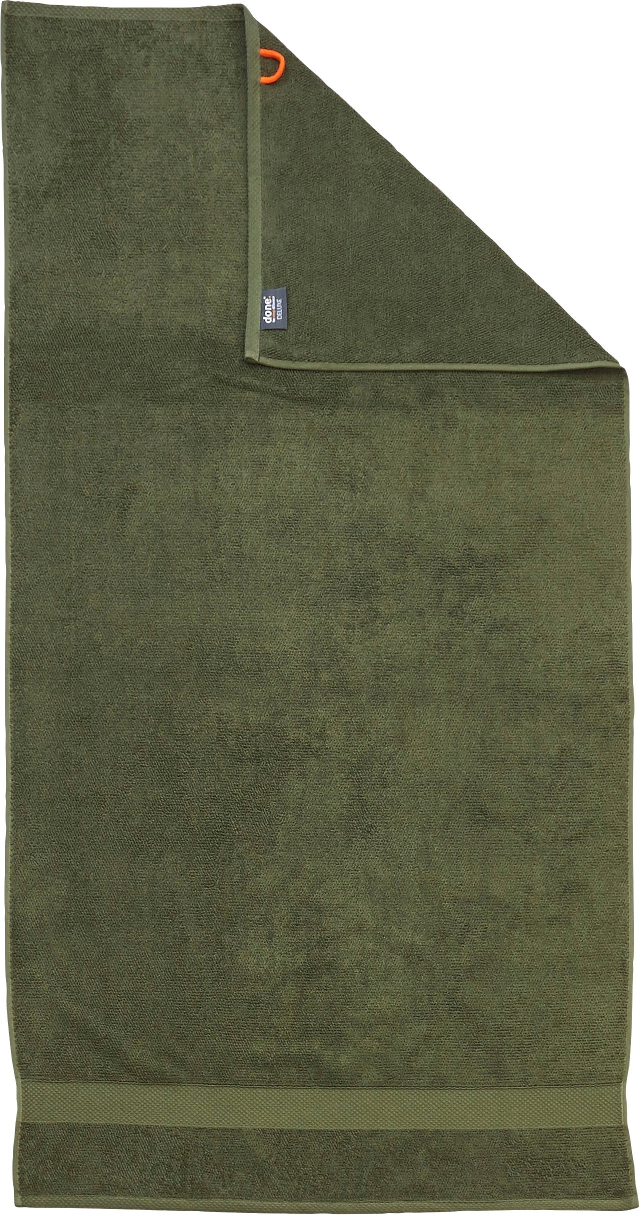 done.® Badetücher »Deluxe«, (2 St., 2er Set Duschtücher 70 x 140 cm), 2-tlg., Uni Farben, Hotelqualität aus hochwertigem Zwirnfrottier