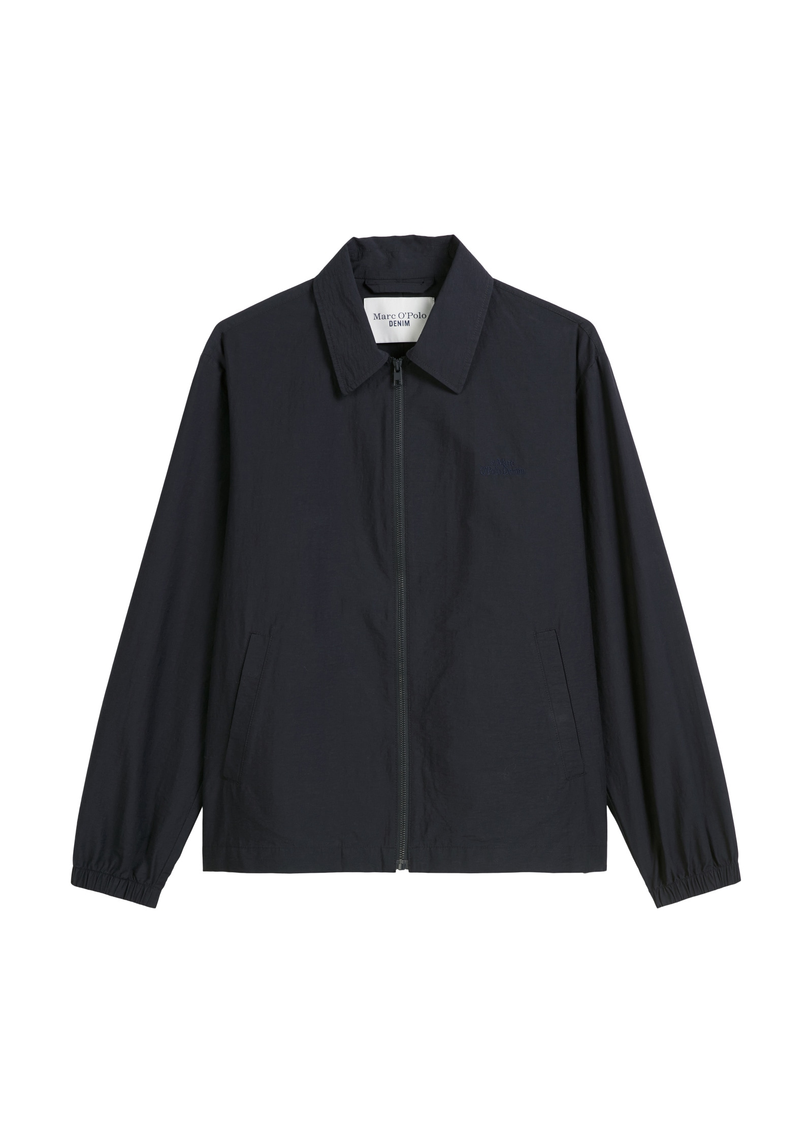 Marc O'Polo DENIM Outdoorjacke »aus strukturiertem Bio-Baumwoll-Mix«, ohne Kapuze