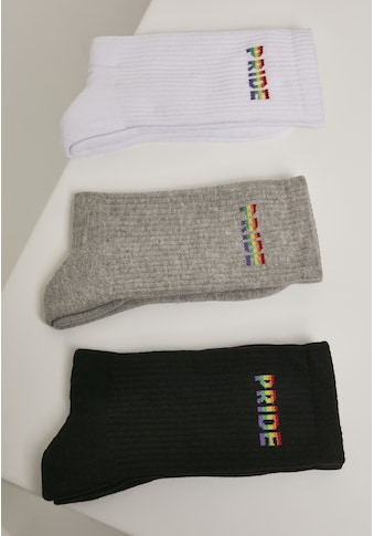 Strümpfe »Urban Classics Pride Socks 3-Pack«, (1 Paar)