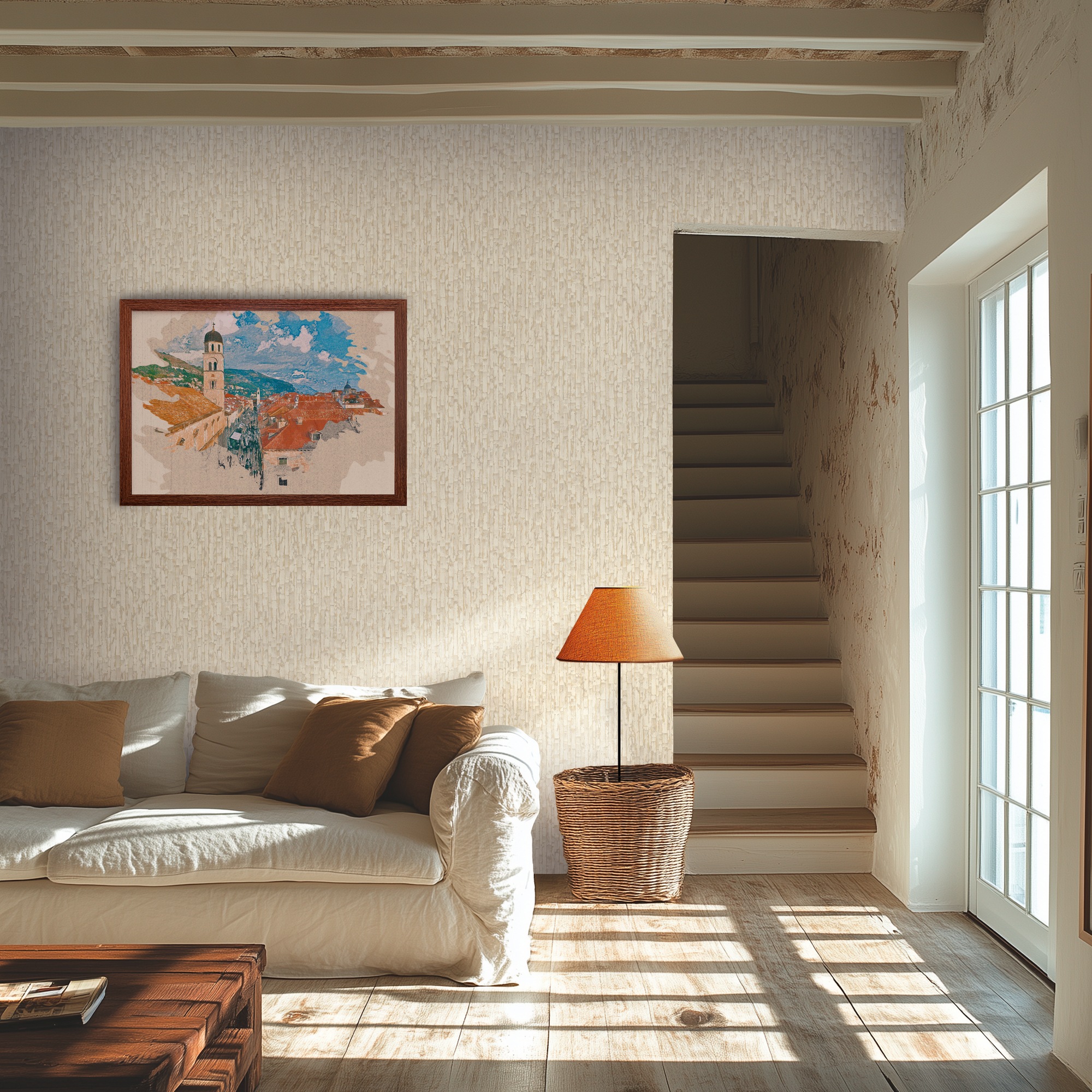 living walls Vliestapete »Strukturtapete 3D-Effekt Farbvarianten modern« glänzend strukturiert