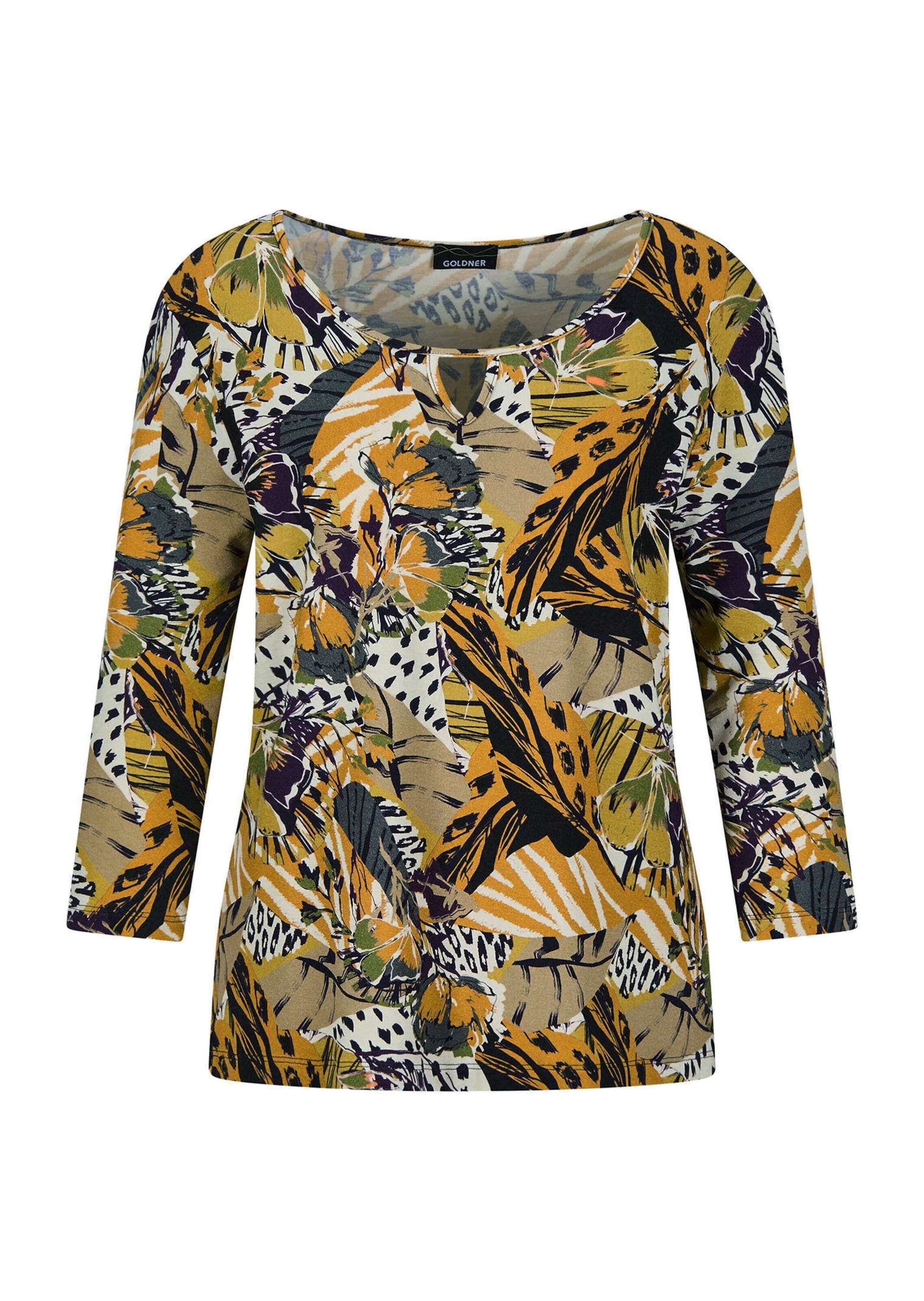 GOLDNER Print-Shirt "Jersey-Shirt mit Animal Print" günstig online kaufen
