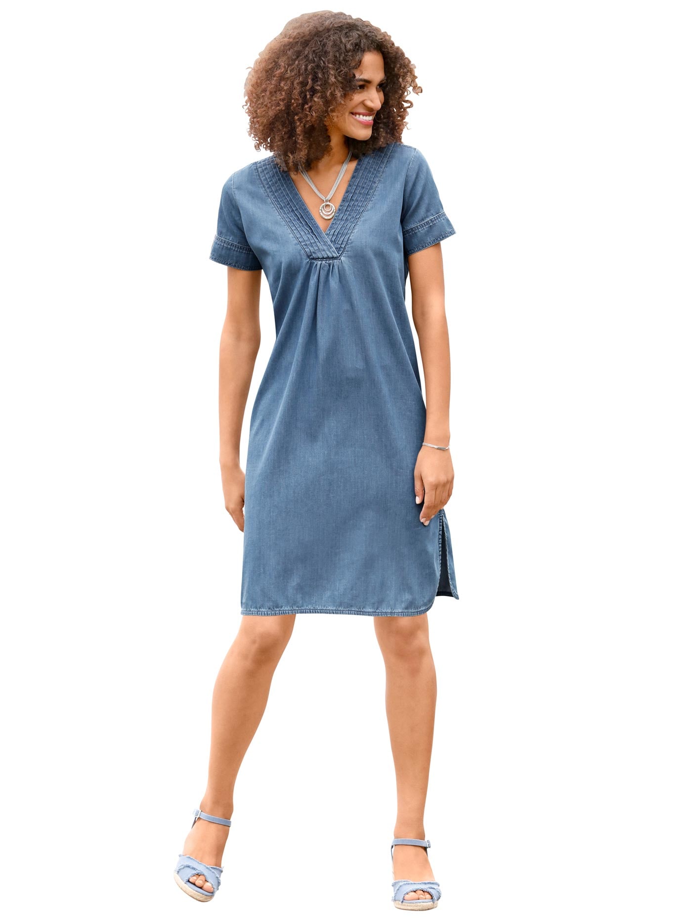 online »Kleid« Looks Jeanskleid | bestellen BAUR Casual