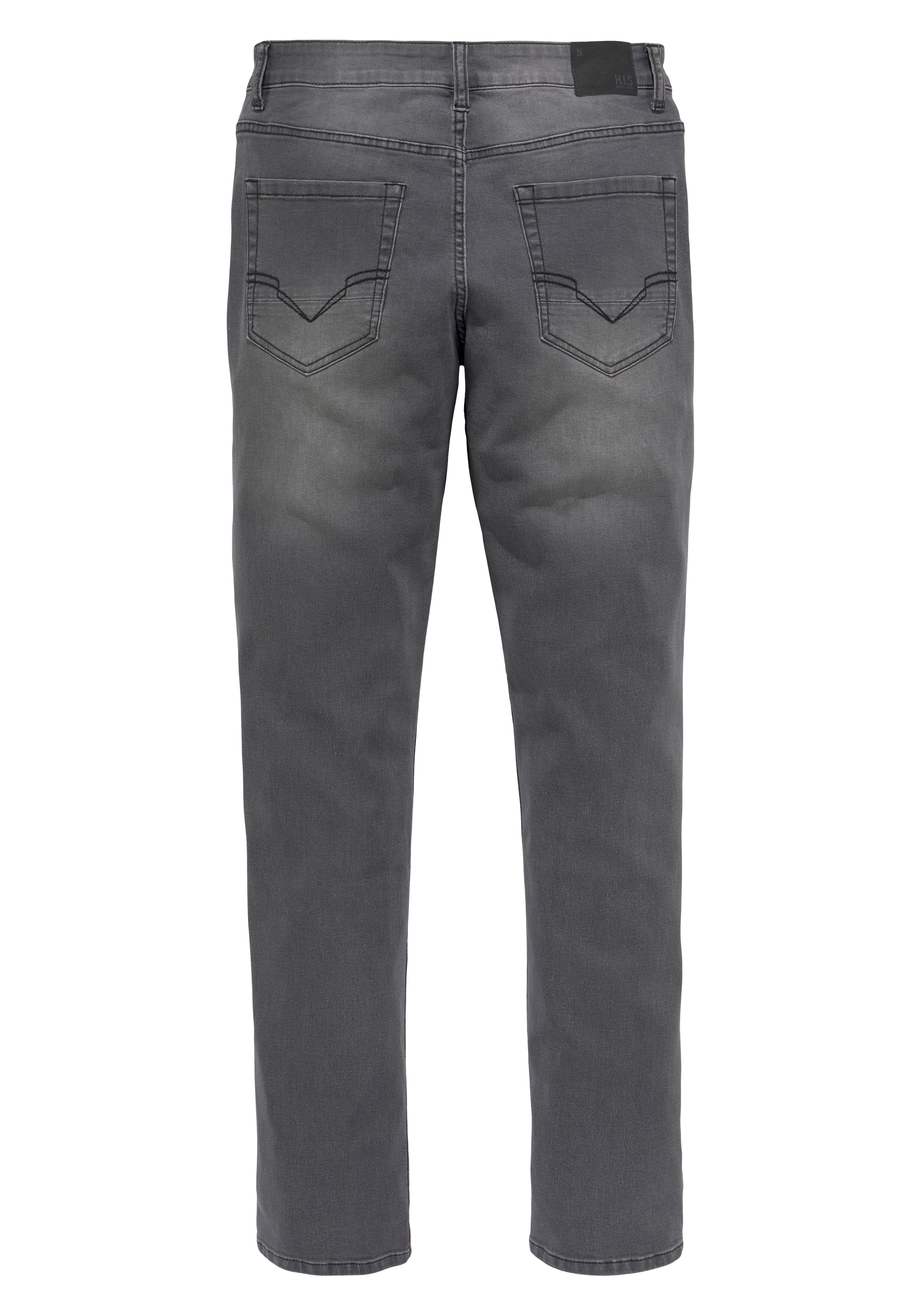 H.I.S Slim-fit-Jeans »FLUSH«, schmale Beinform, mit Used-Effekten, niedrige Leibhöhe