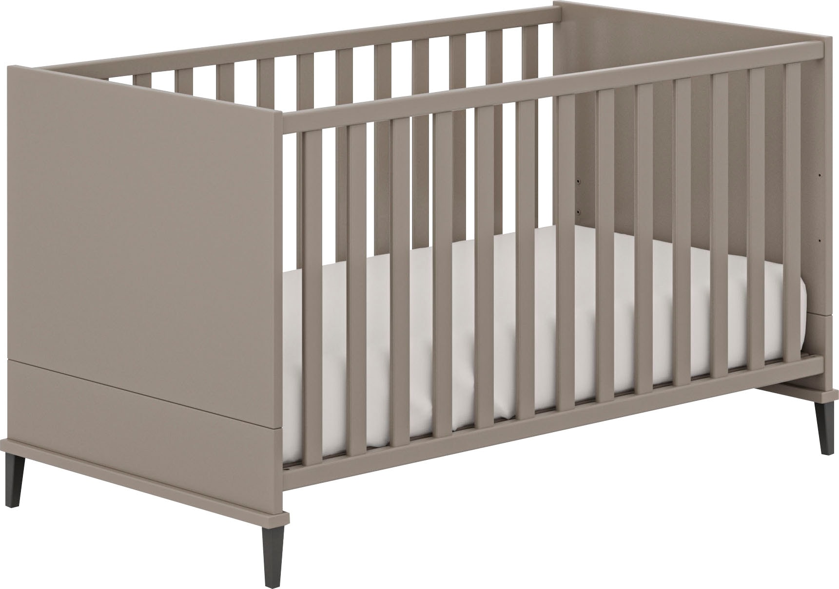 Babybett »NEA, by PAIDI«, 4-fach höhenverstellbar, umbaubar zum Juniorbett/ Kindersofa