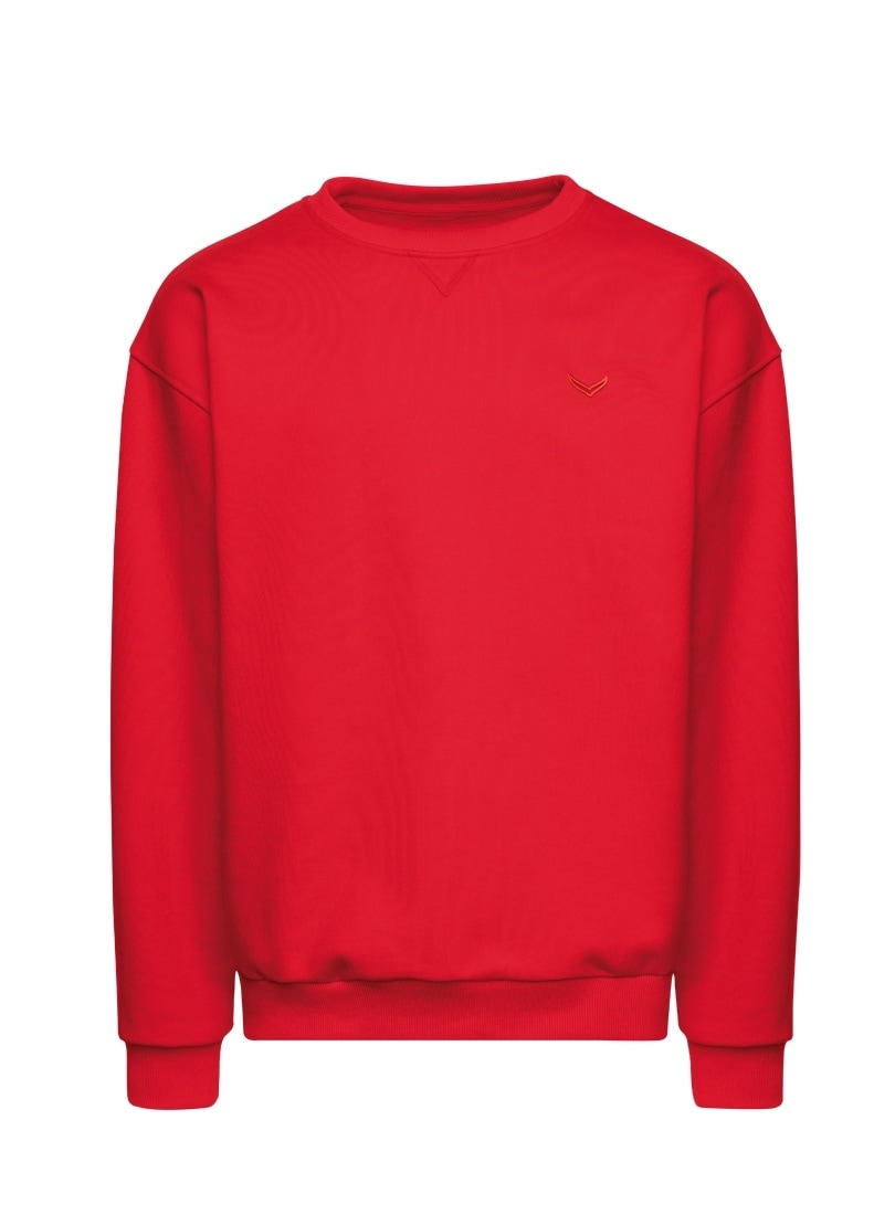 Trigema Sweatshirt "TRIGEMA Basic Sweatshirt mit weicher Innenseite" günstig online kaufen