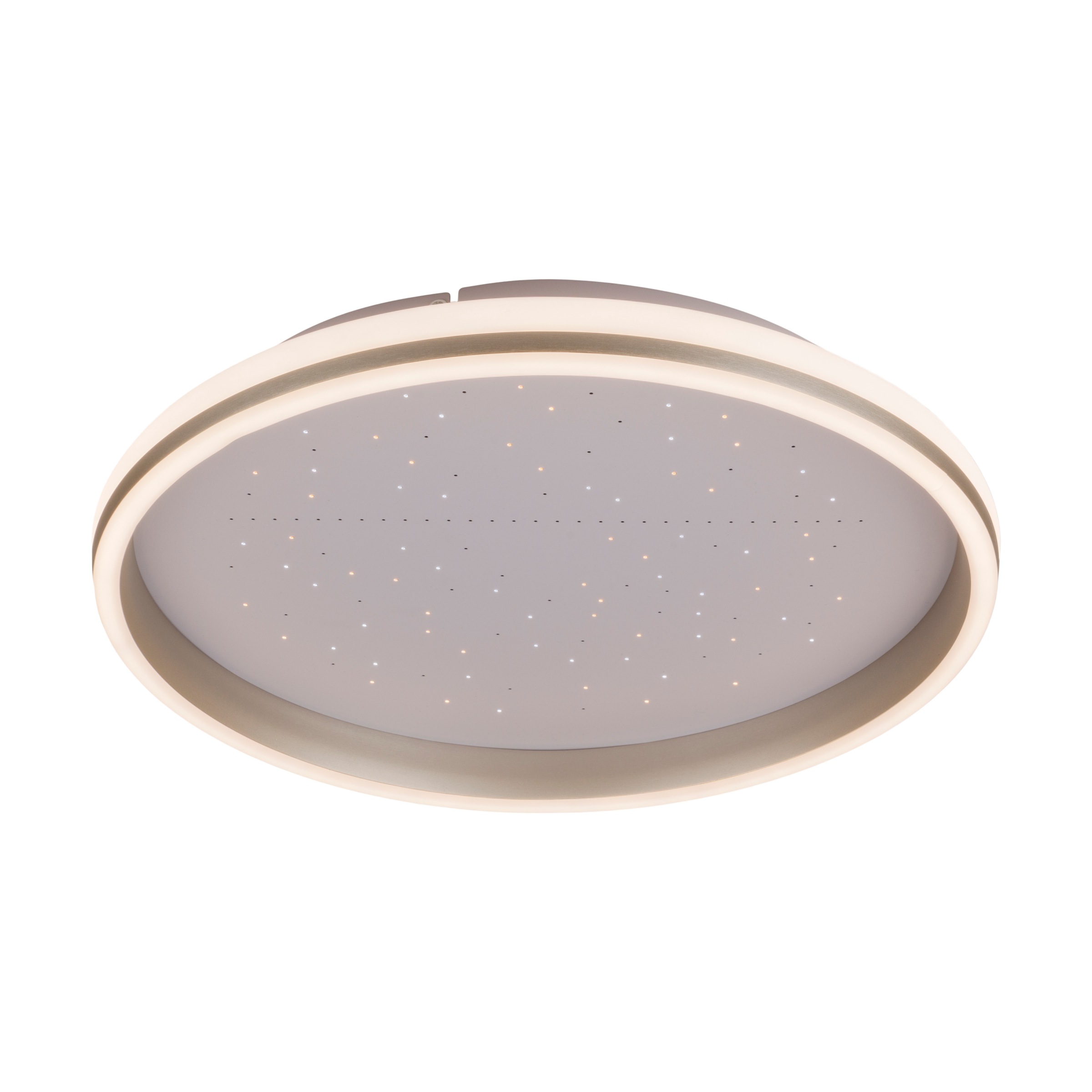 LIGHT & MORE LED Deckenleuchte »Meteor« LED-Modul 1 Stk. warmweiß - kaltweiß Dimmbar per Fernbedienung, CCT, Memory, Nachlicht, Timer, Sterneffekt