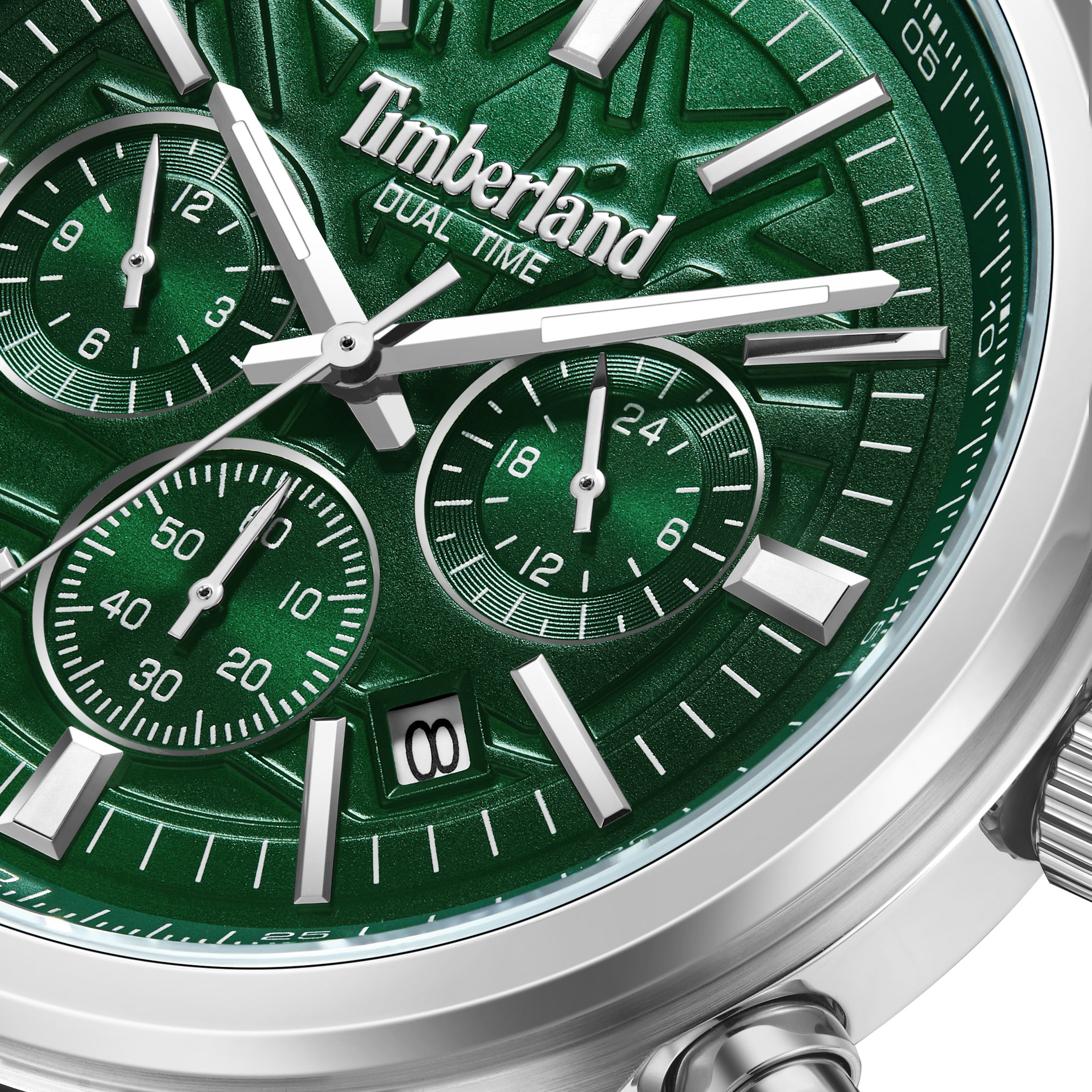 Timberland Chronograph »NORTHBRIDGE«, Quarzuhr, Armbanduhr, Herrenuhr, Lederarmband, Stoppfunktion, Datum