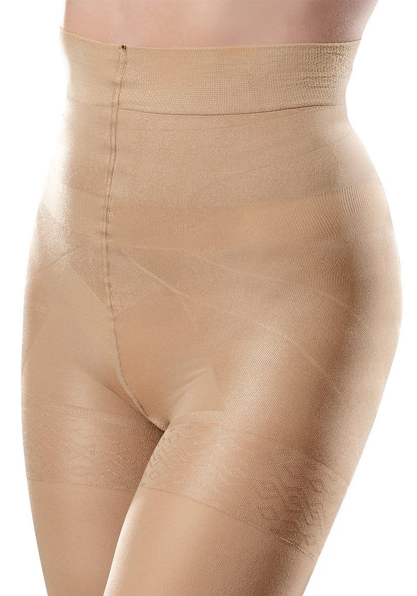 LASCANA Feinstrumpfhose, (2 St.), Bodyshaper mit extrahohem Bund