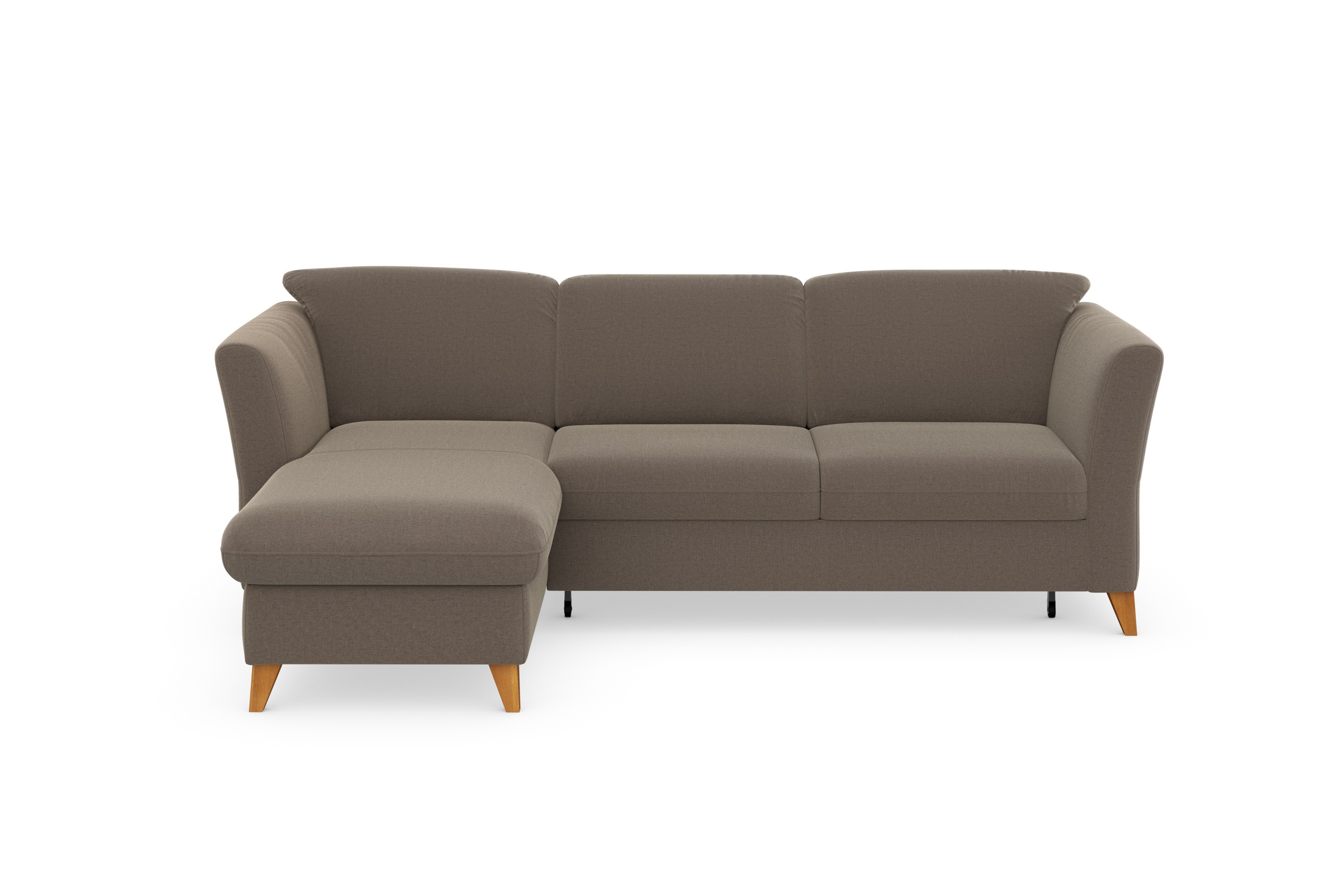 Home affaire Ecksofa "Trelleborg L-Form" Federkern-Polsterung, wahlweise mi günstig online kaufen