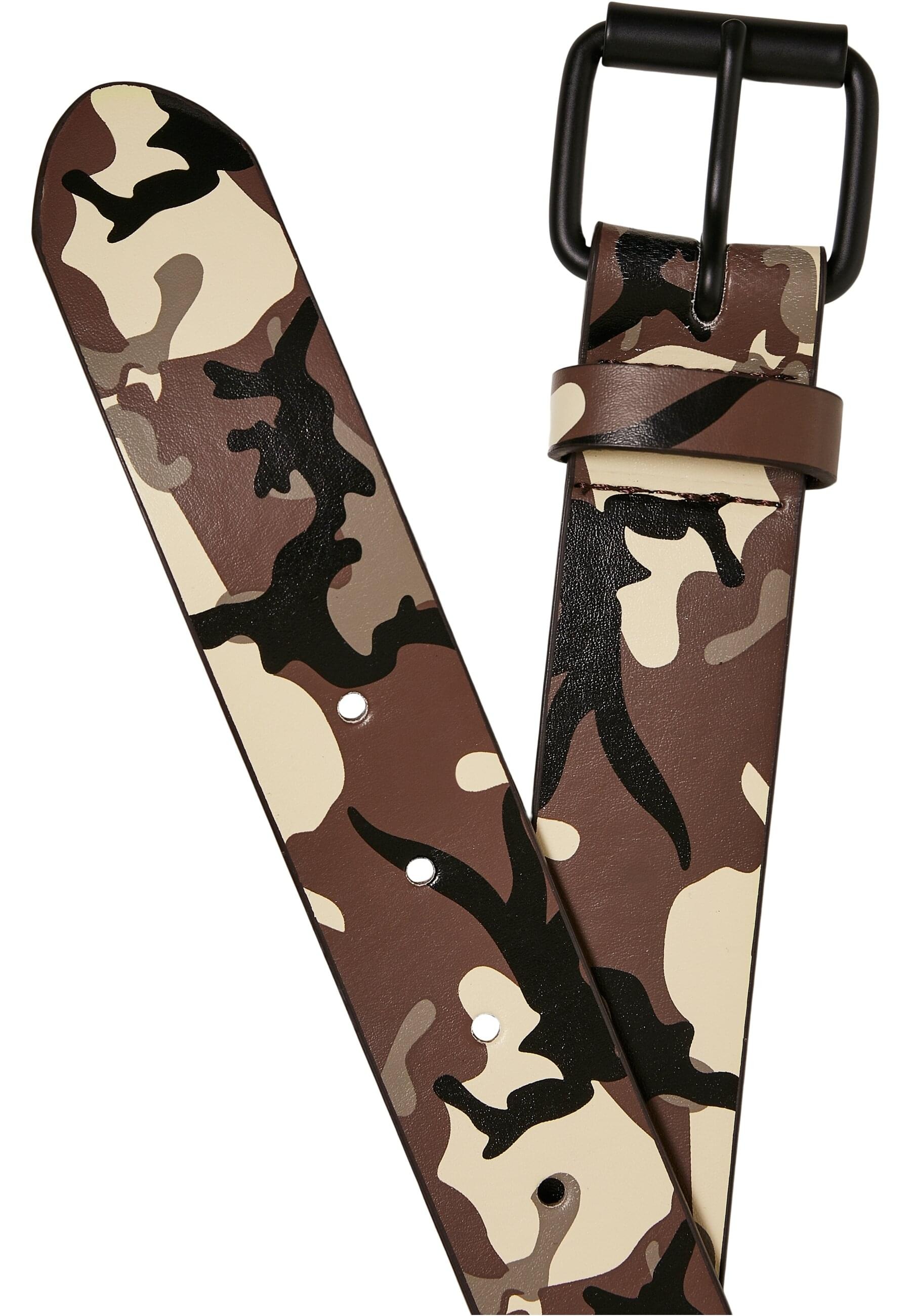 URBAN CLASSICS Hüftgürtel »Urban Classics Unisex Synthetic Leather Camo Belt«