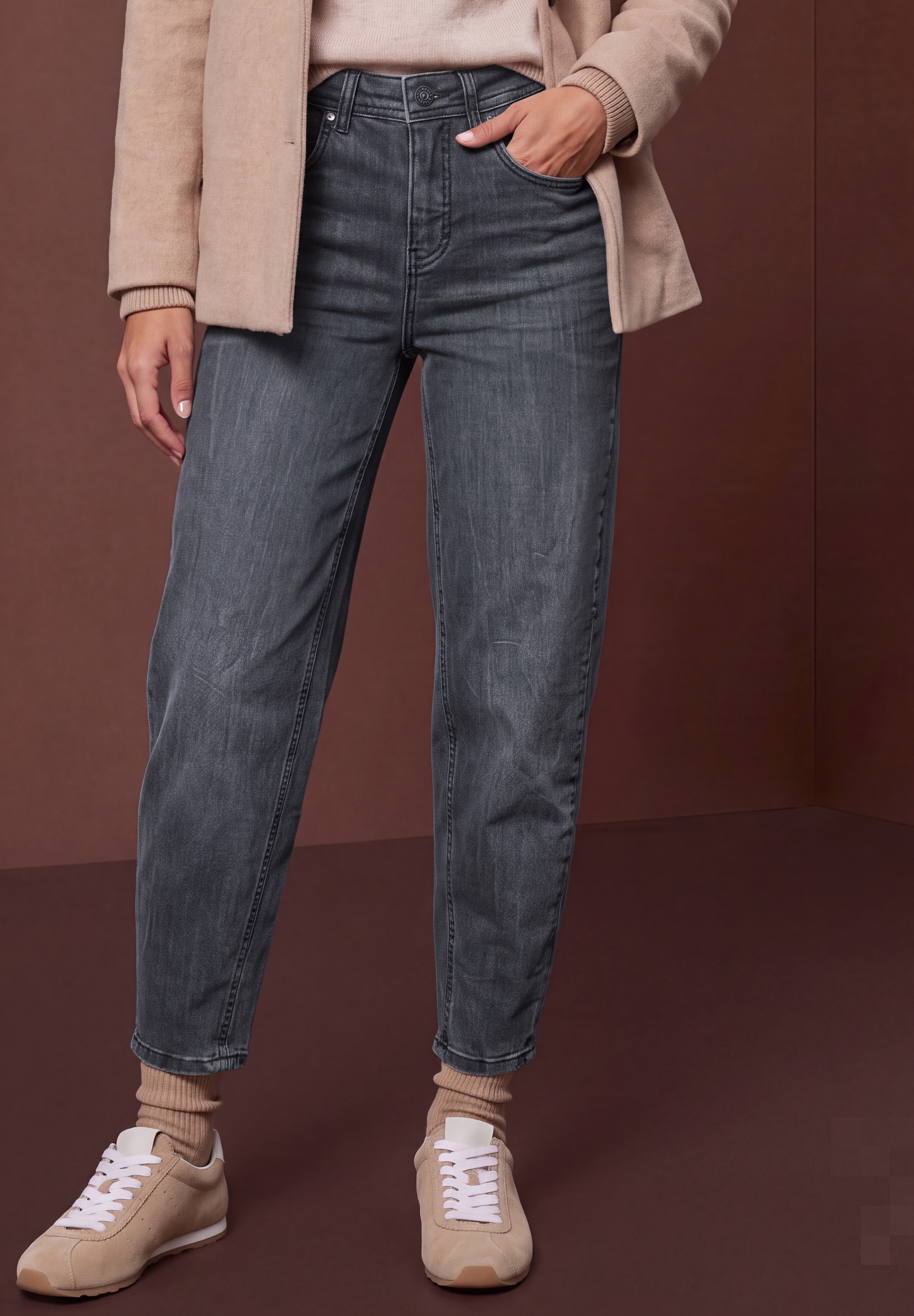 STREET ONE Loose-fit-Jeans 5-Pocket-Style