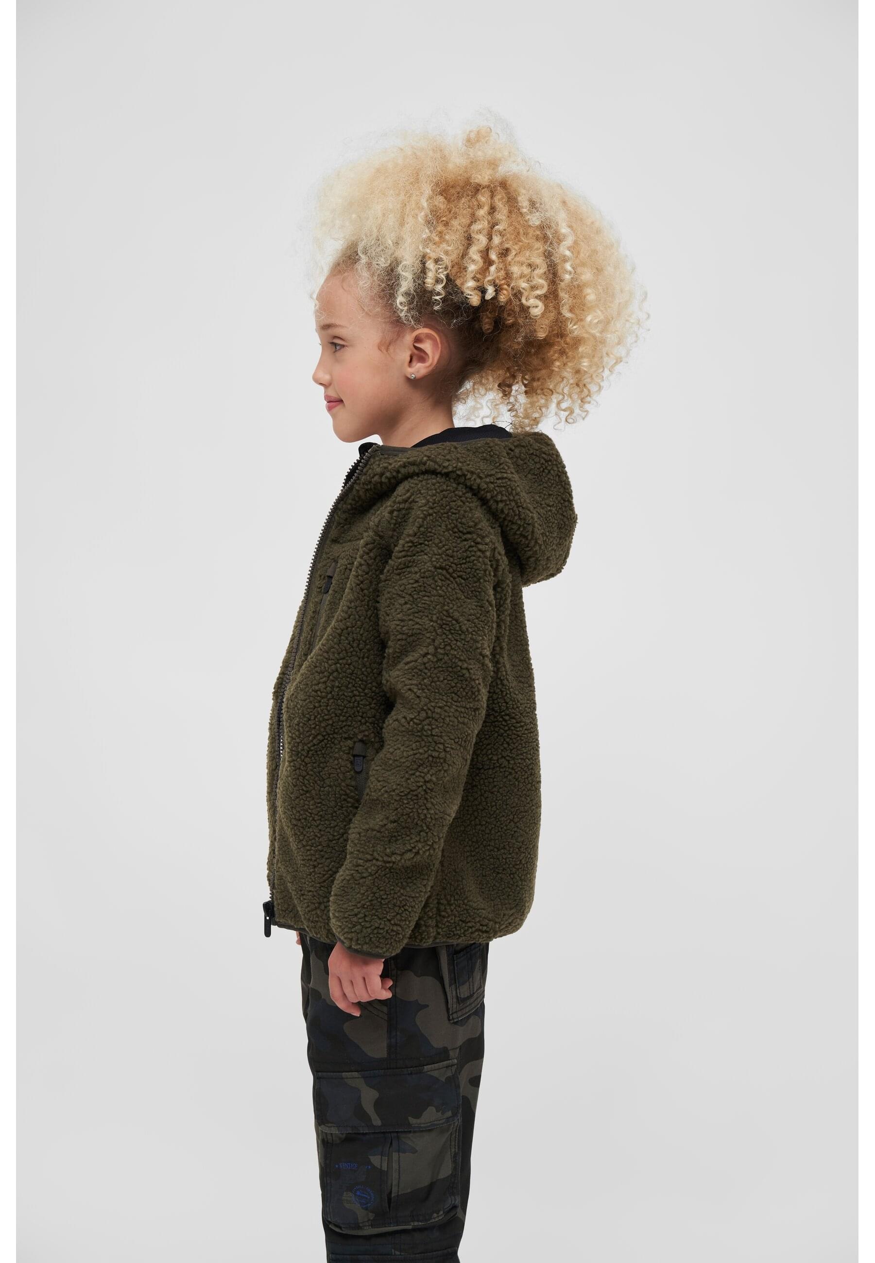 Brandit Allwetterjacke »Brandit Damen Kids Teddyfleecejacket Hood«, (1 St.), mit Kapuze