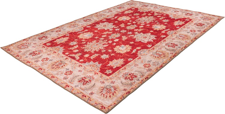 Teppich »Faye«, rechteckig, Flachgewebe im Orientdekor