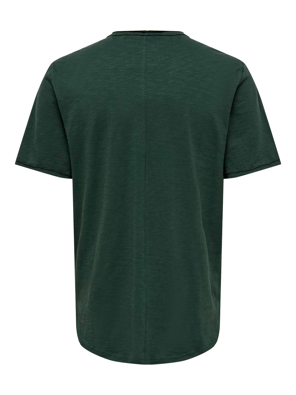 ONLY & SONS Rundhalsshirt "ONSBENNE LONGY SS TEE NF 7822 NOOS" günstig online kaufen