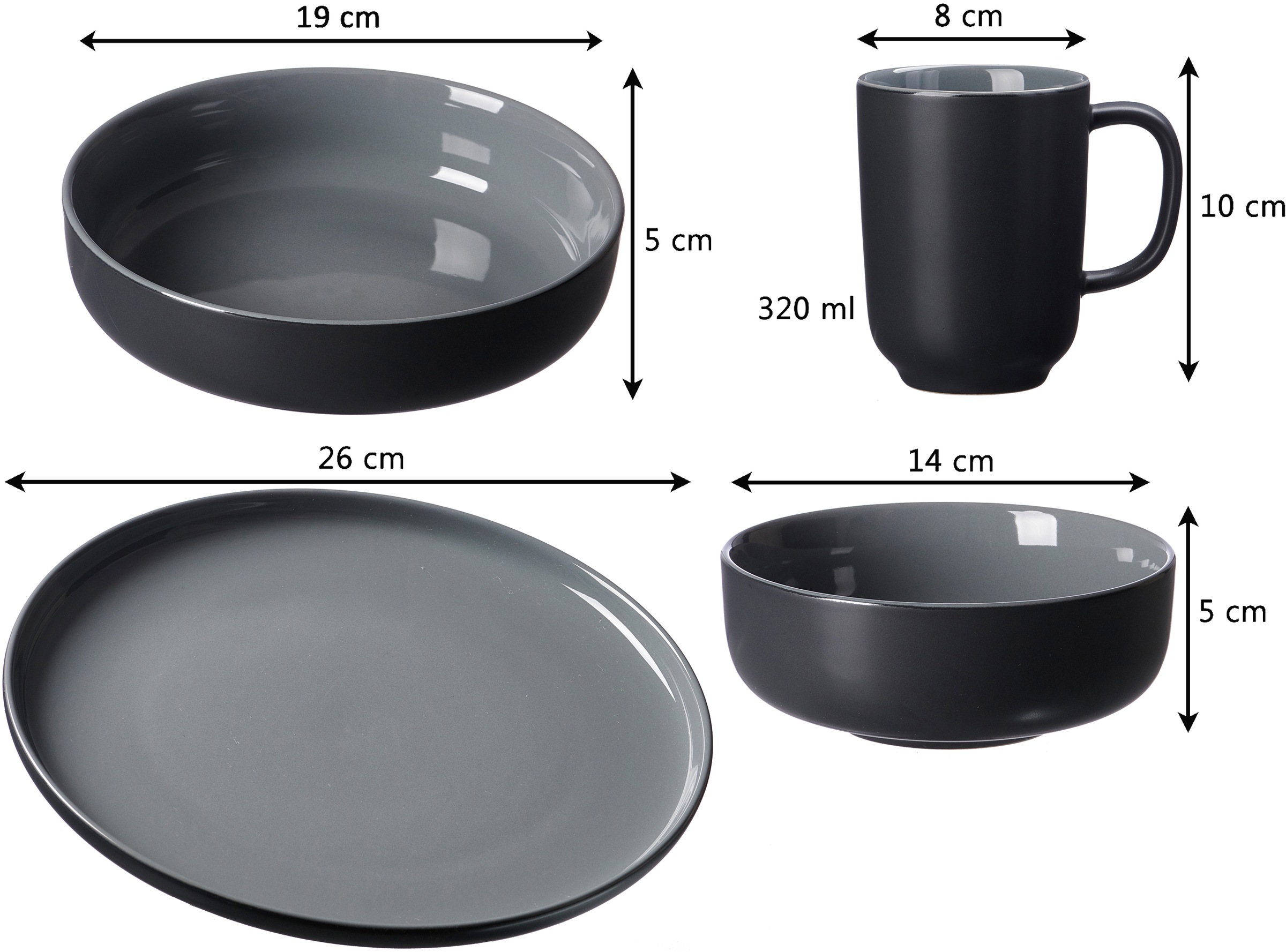 Ritzenhoff & Breker Kombiservice "Geschirr-Set, Service Jasper" im Scandic günstig online kaufen