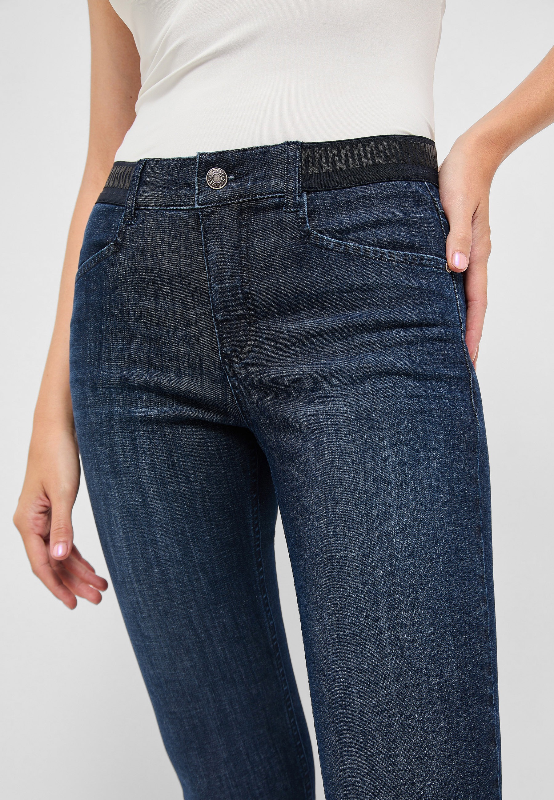 ANGELS 7/8-Jeans "ORNELLA SPORTY", mit weichem Stretchbund günstig online kaufen