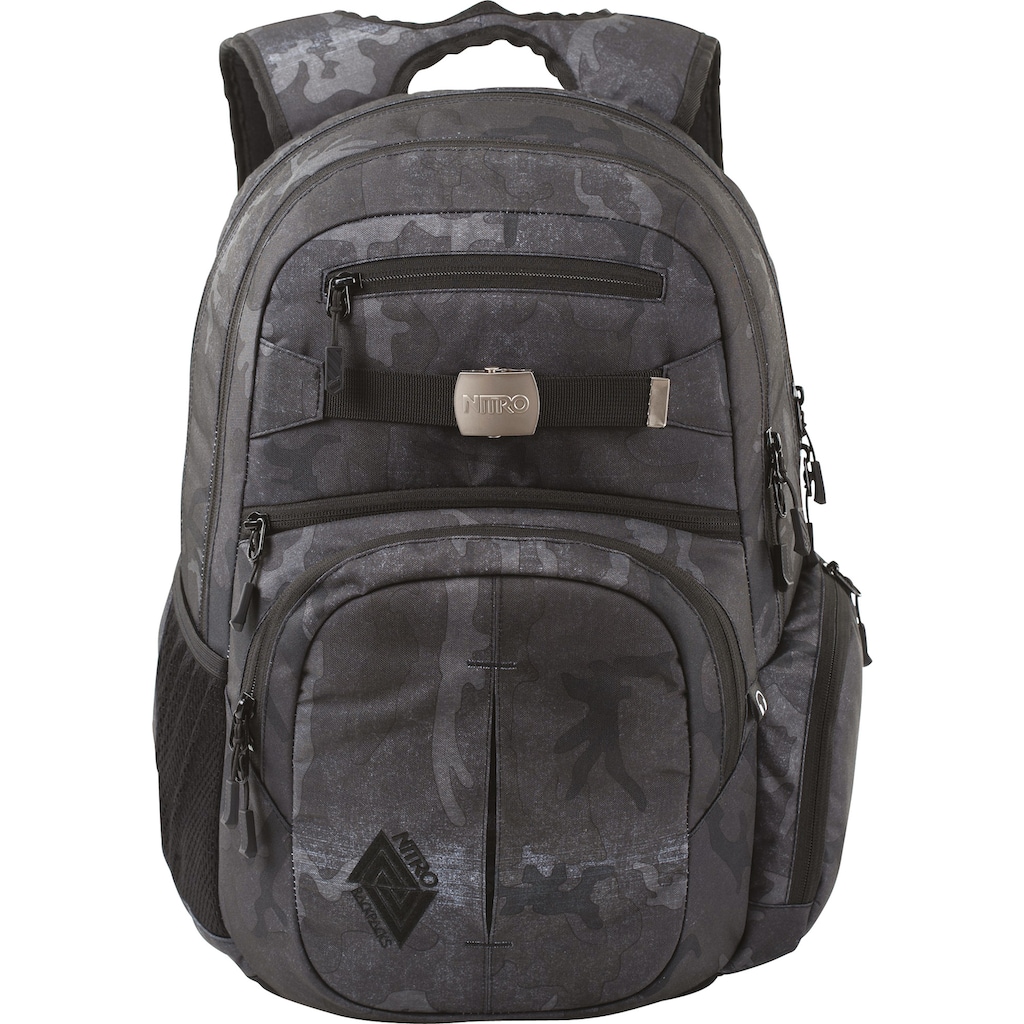 NITRO Schulrucksack »Hero«, Alltagsrucksack, Großer Freizeitrucksack, Schule, Arbeit und Reise