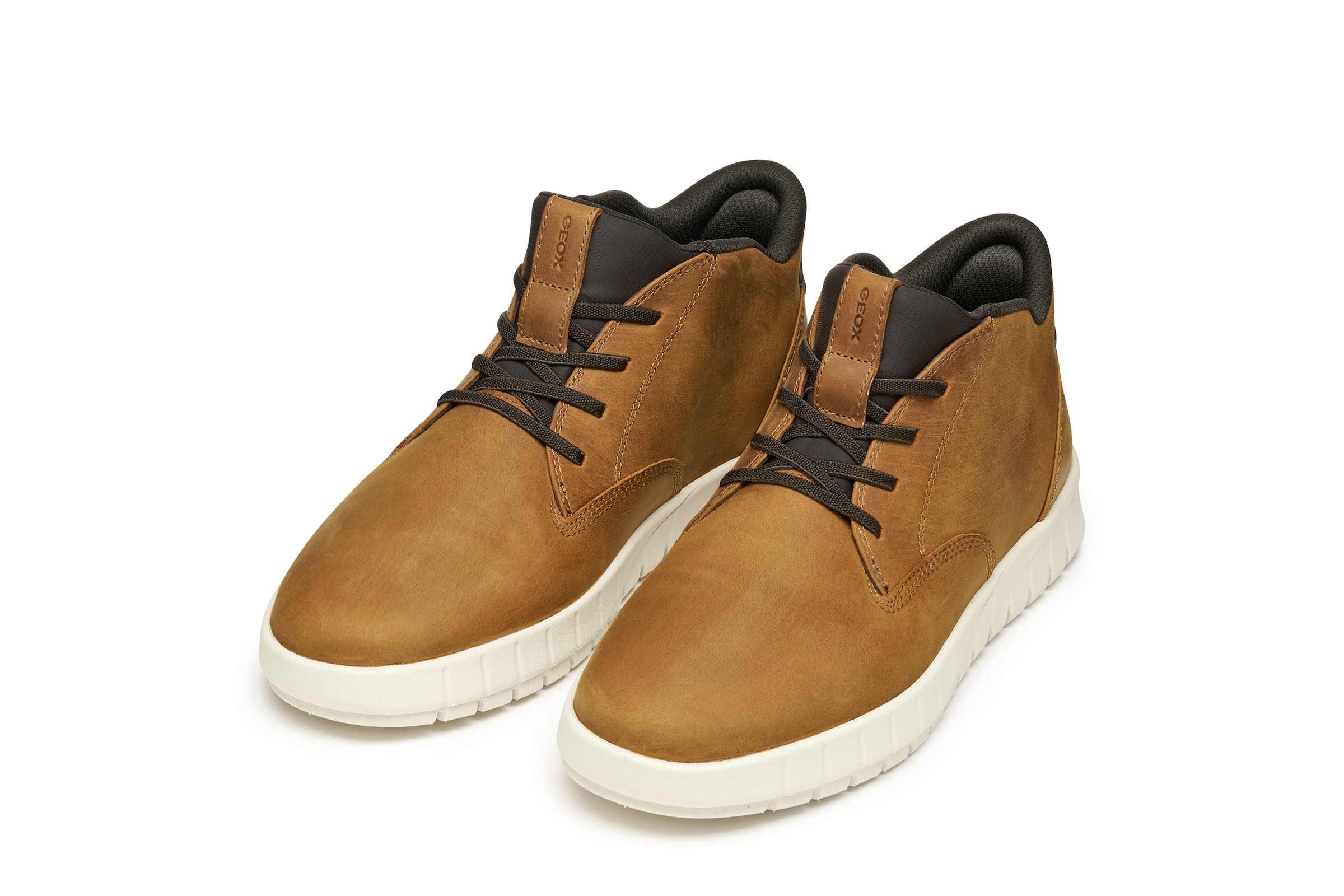 Geox Sneaker "U FLEXTRIDE PLUS" Schlupfboots, Herbstboots mit dezenten Ziernähten