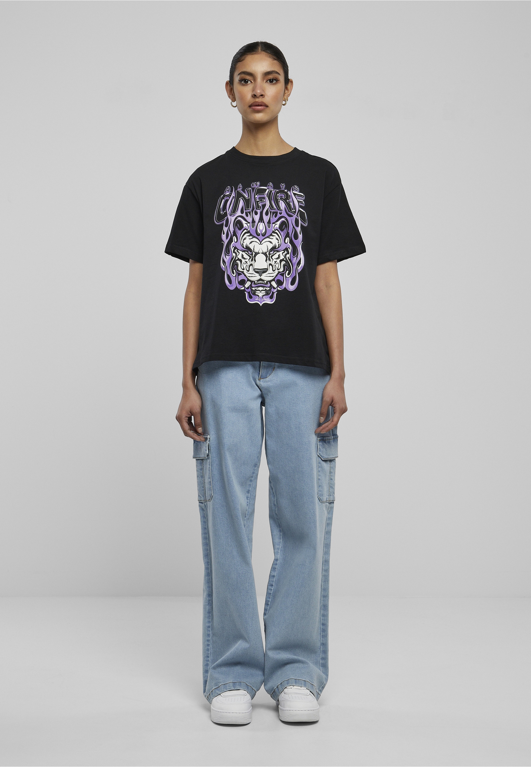 Miss Tee Kurzarmshirt »Miss Tee Damen Always On Fire Tee« 1 Stk.