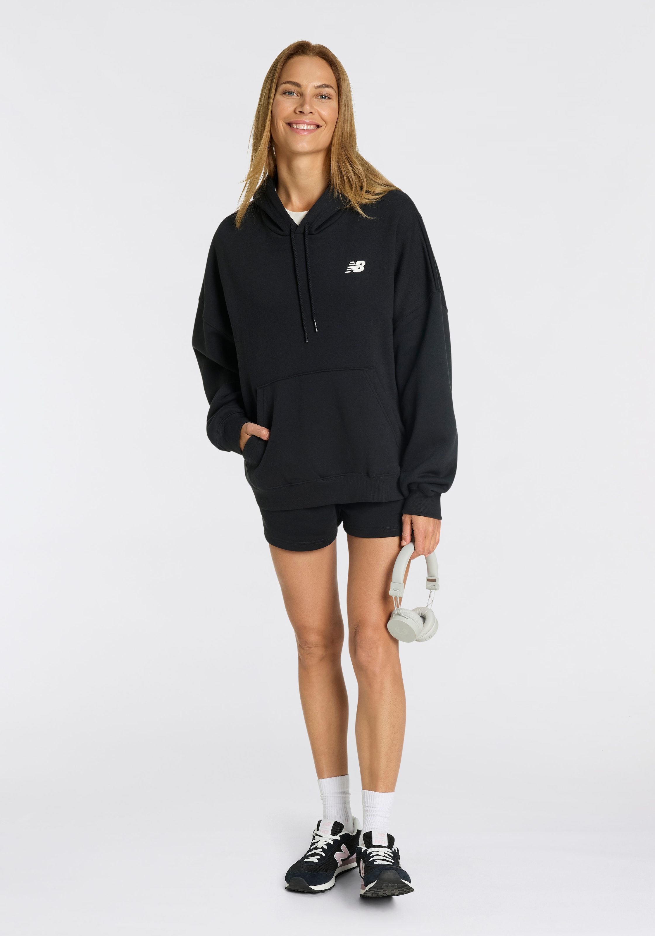 New Balance Kapuzensweatshirt »Reimagined Fleece Hoodie«