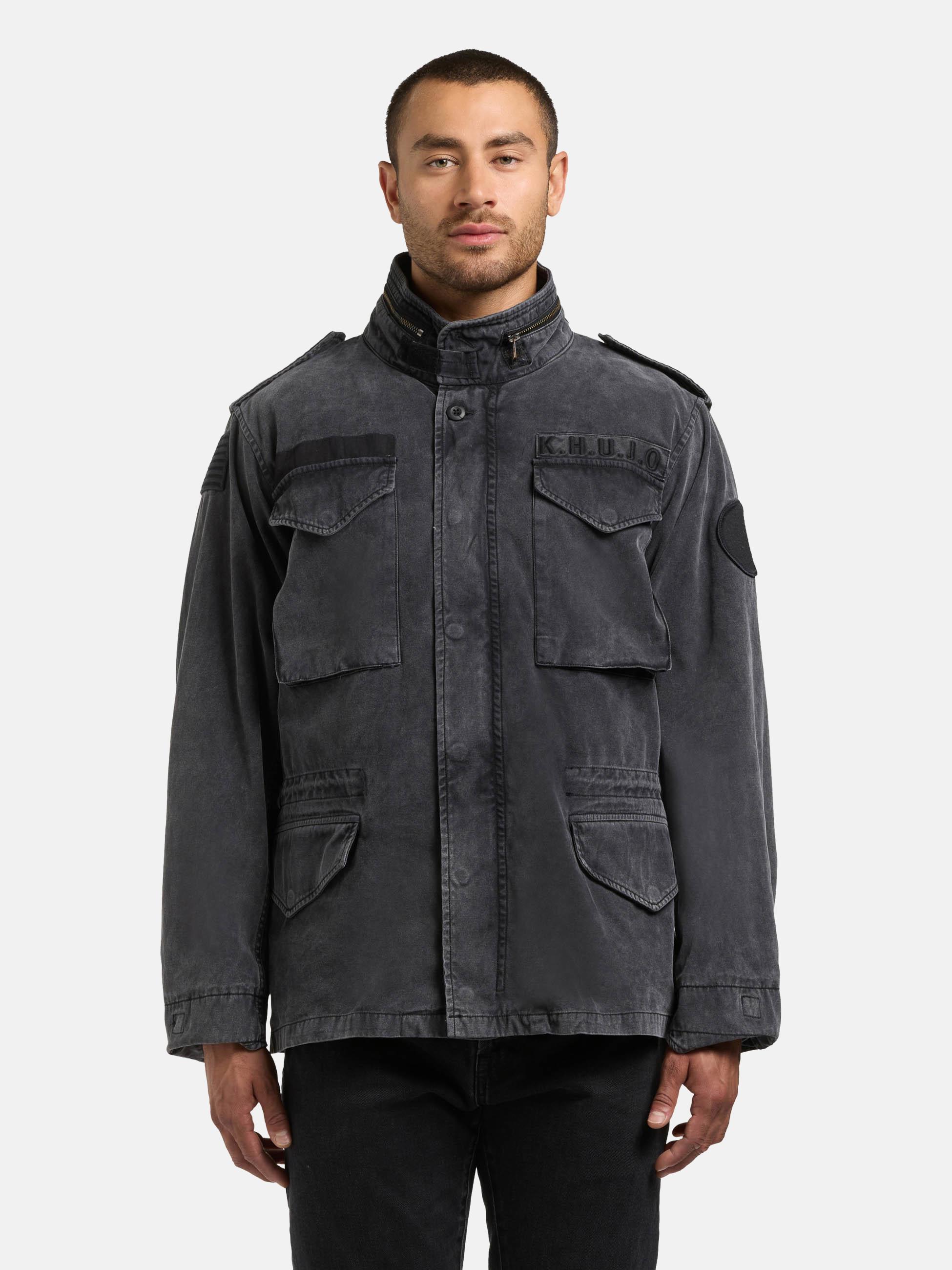 khujo Funktionsjacke "Gene" 1 Stk. tlg. mit Kapuze Übergangsparka mit Stehkragen
