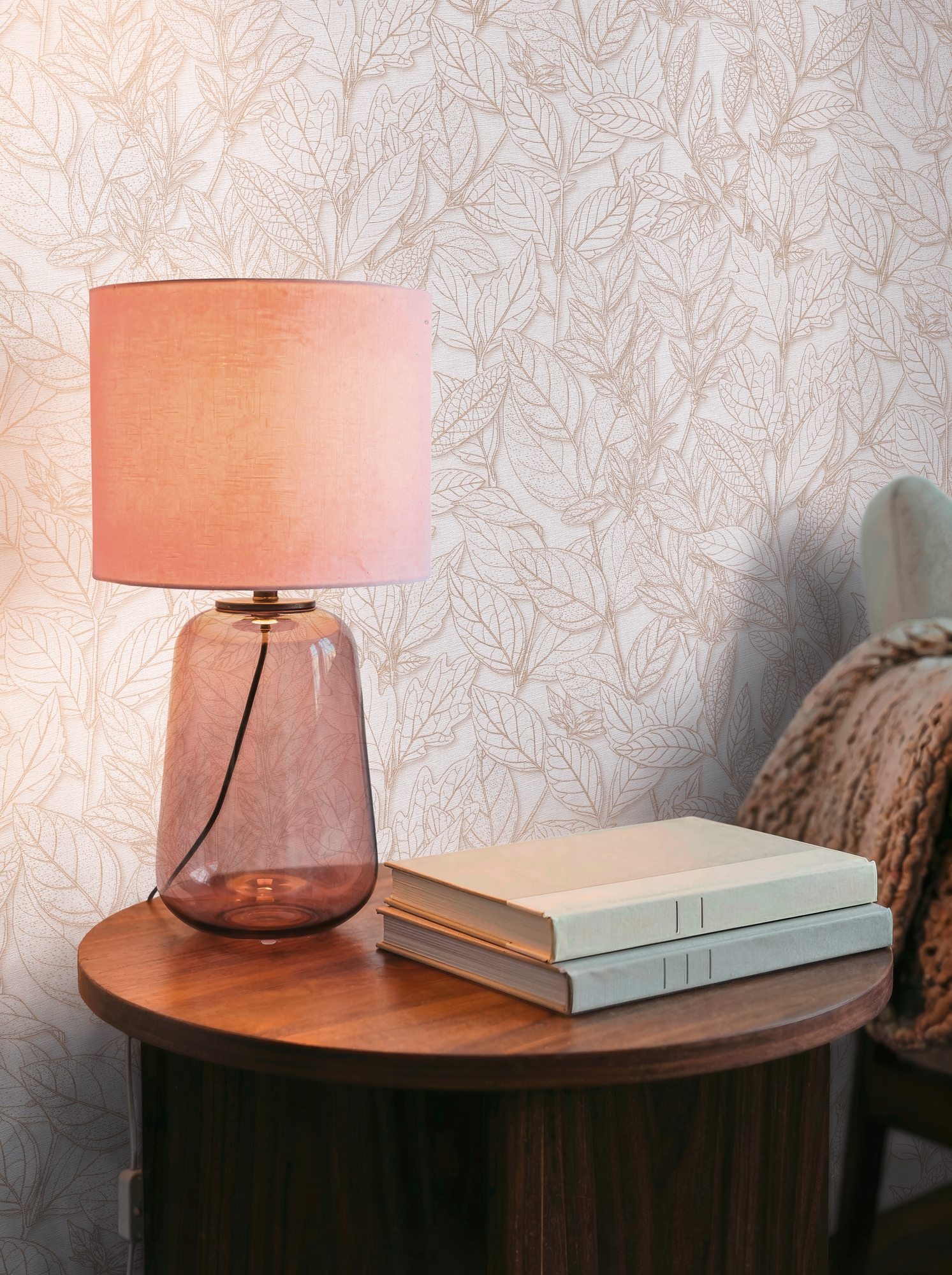 A.S. Création Vliestapete "Trend Spectrum Leaves – Elegantes Blätterdesign Vliestapete" botanisch floral leicht glänzend leicht strukturiert Großzügiges Blätterdesign mit matten und leicht glänzenden Details