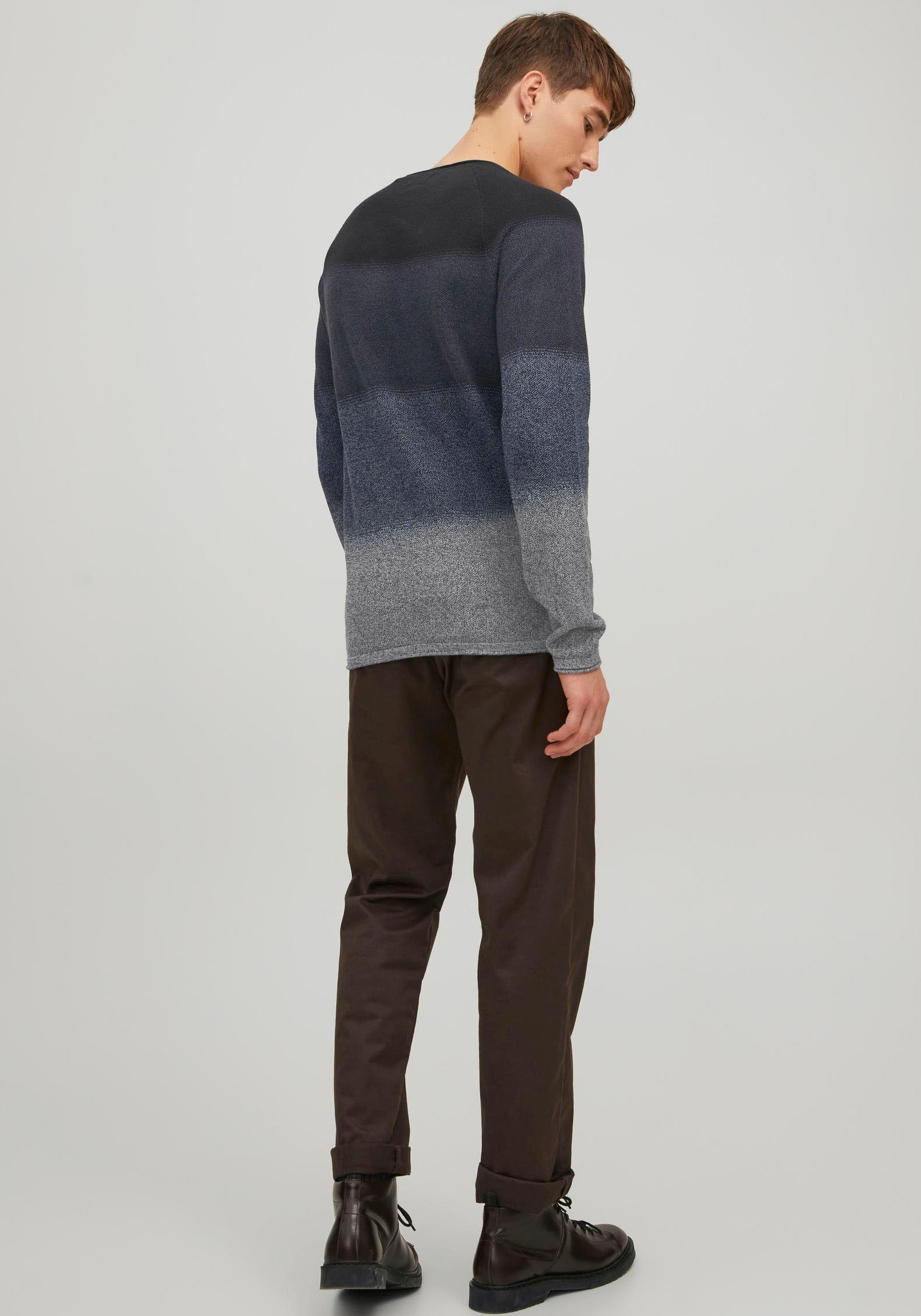 Jack & Jones Rundhalspullover HILL KNIT günstig online kaufen