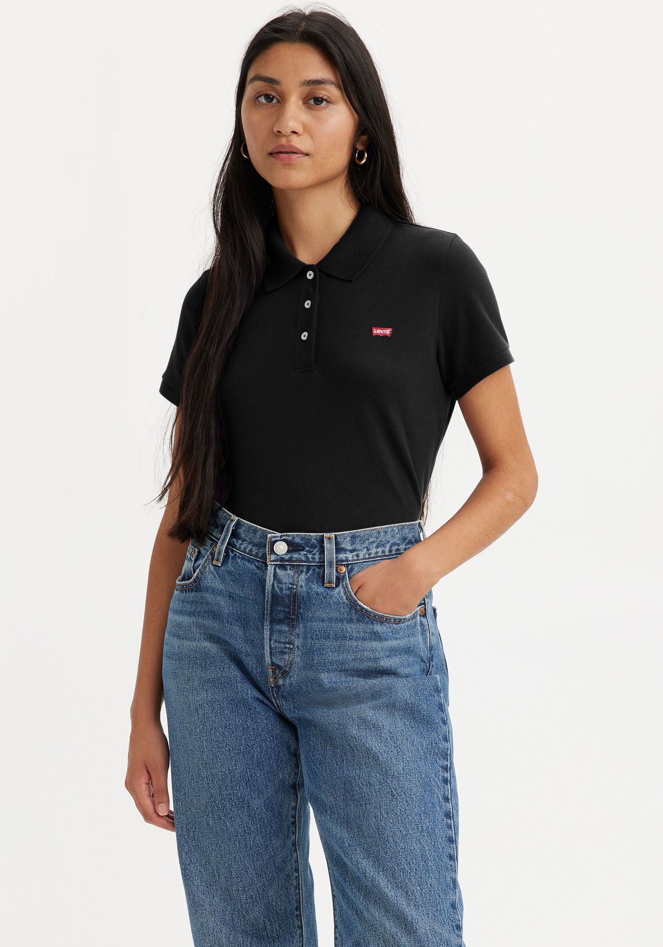 Levis Poloshirt "LEVIS HM POLO" Piqué aus elastischer Baumwollmischung günstig online kaufen