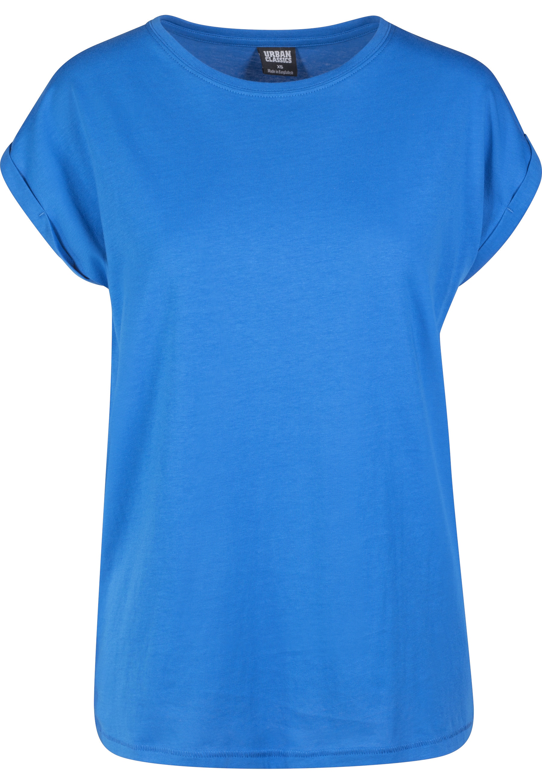 URBAN CLASSICS Kurzarmshirt "Urban Classics Damen Ladies Extended Shoulder günstig online kaufen