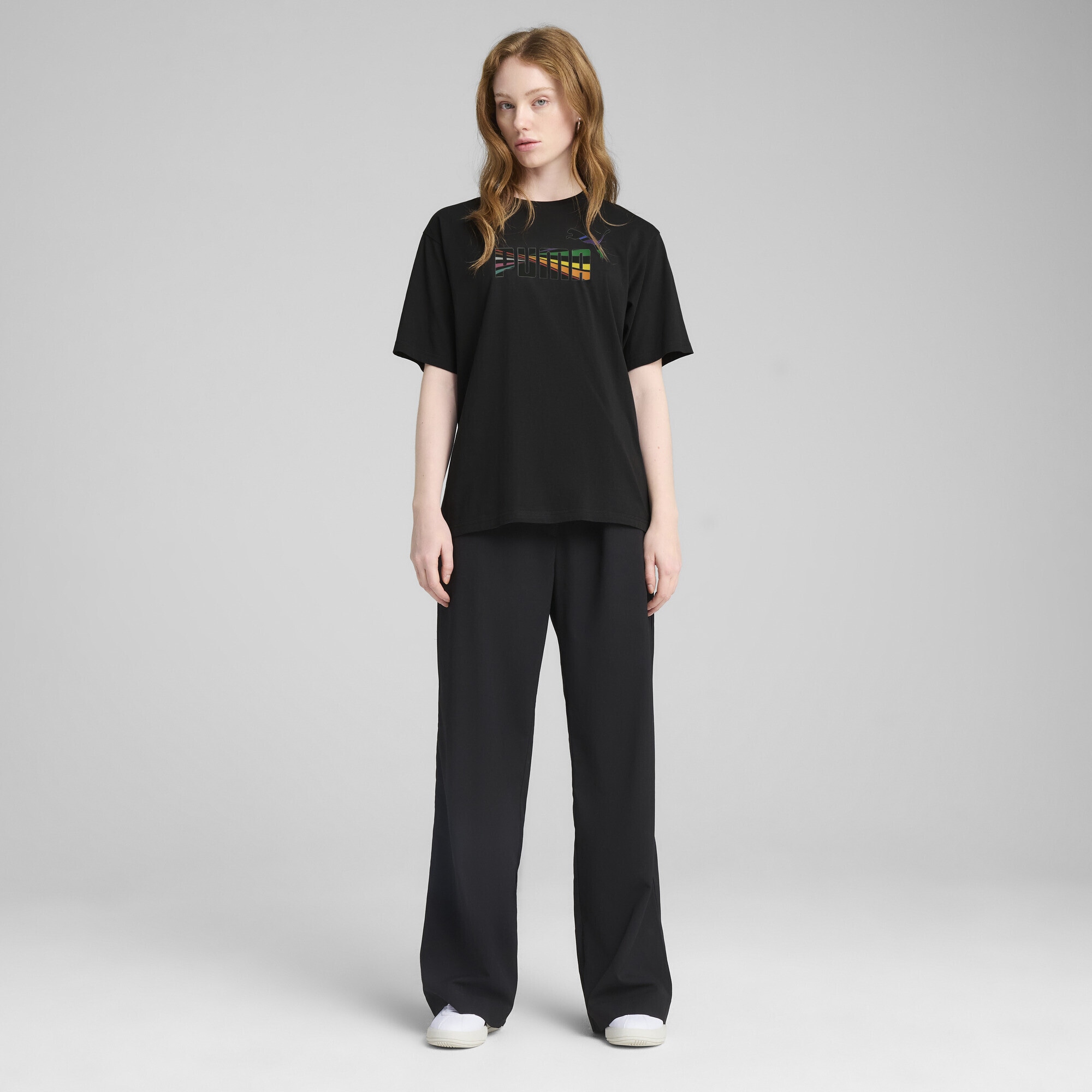 PUMA T-Shirt »LOVE UNITED Relaxed Fit T-Shirt Damen«
