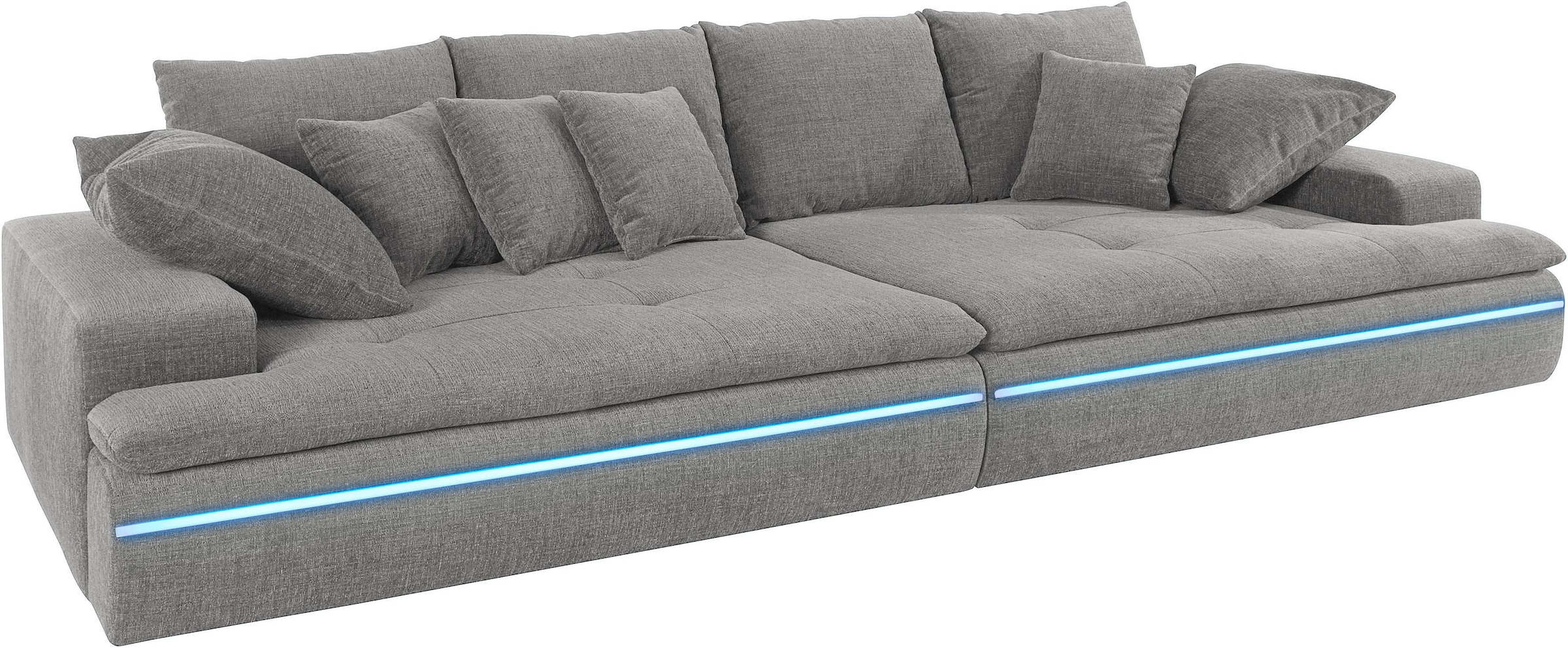 INOSIGN Big-Sofa "Haiti II", mit Kaltschaumpolsterung, bis 140 kg belastbar günstig online kaufen