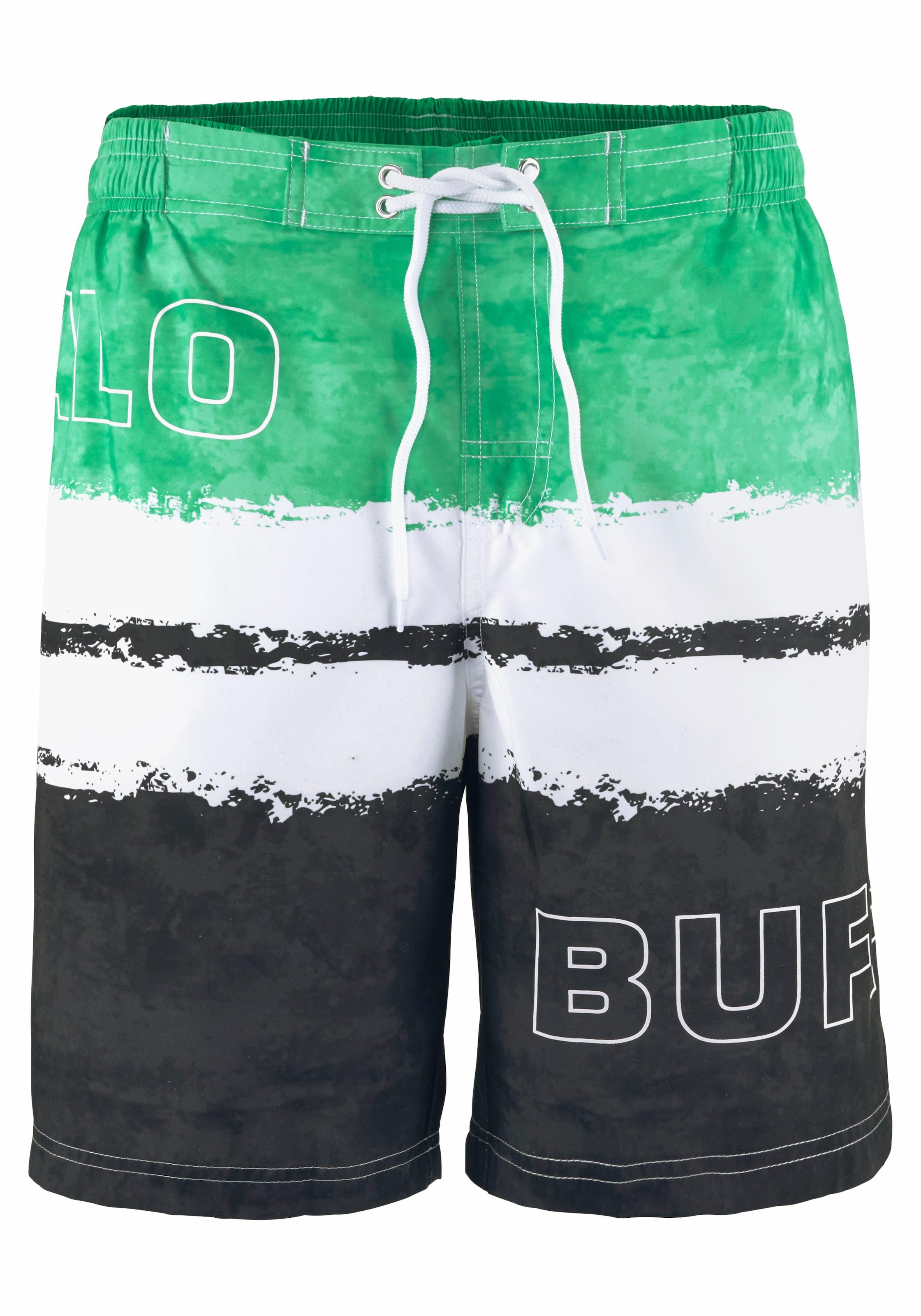 Buffalo Badeshorts, mit Logoprint