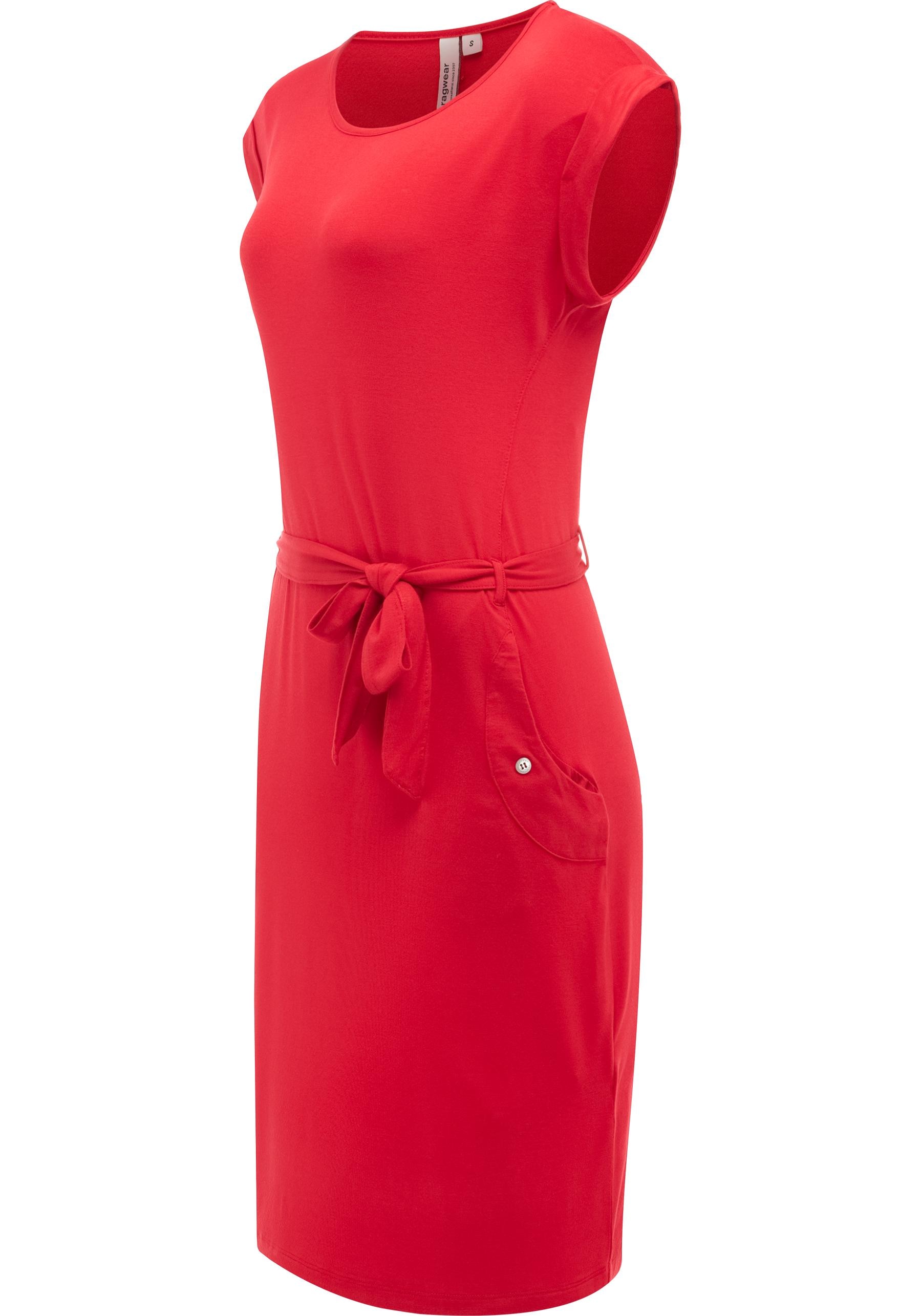 Ragwear Sommerkleid »Taggien« Eingrifftaschen Knielanges, leichtes Midikleid