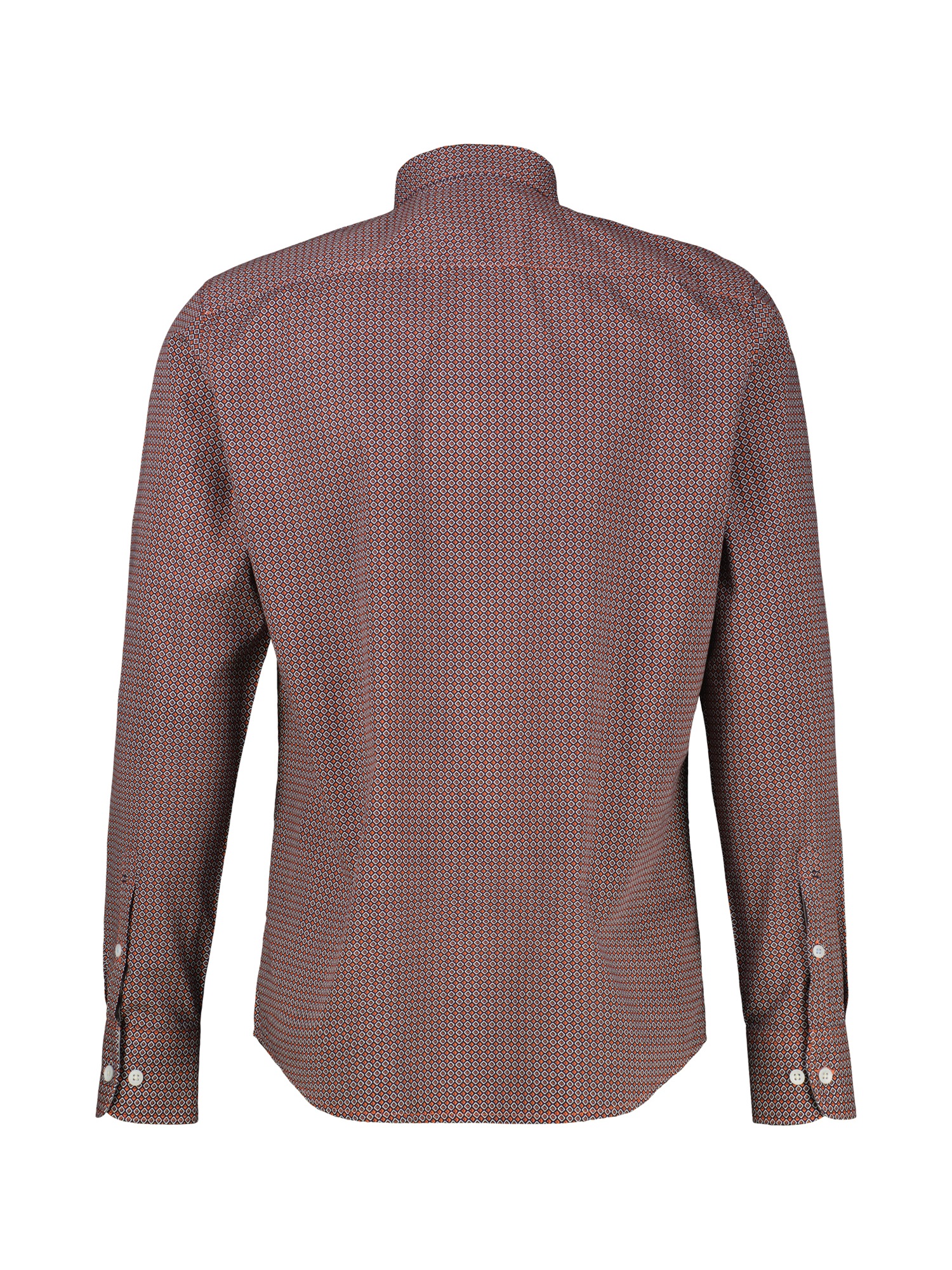 LERROS Langarmhemd »Langarmhemd mit Karomuster aus 100% Baumwolle«