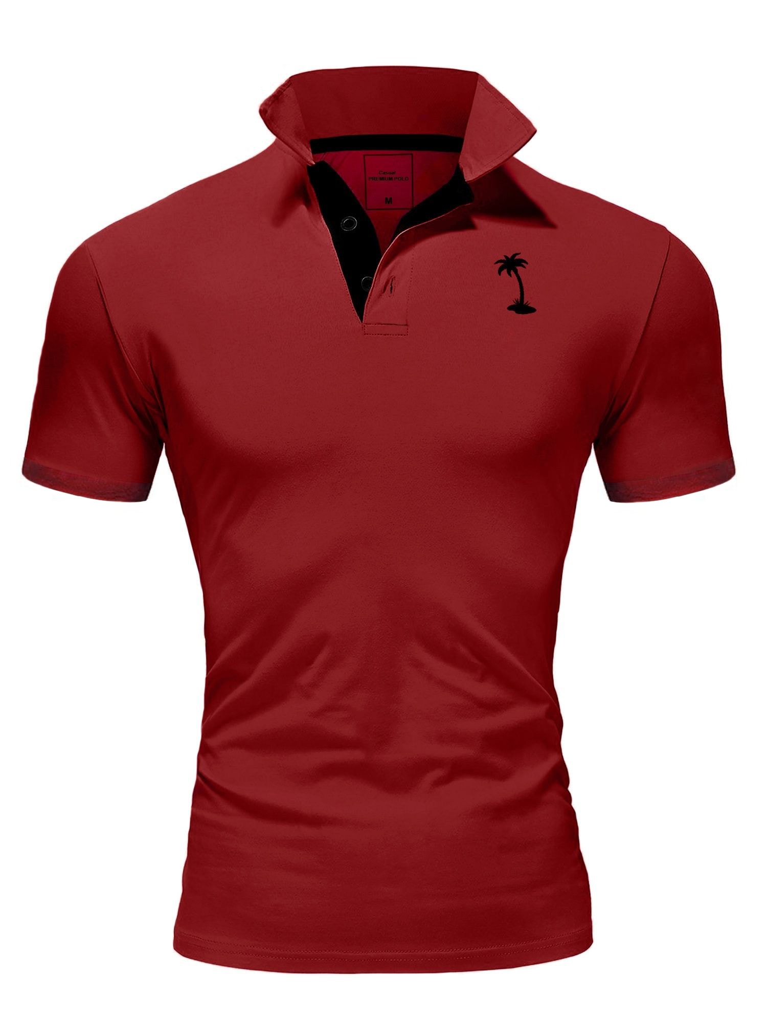 Poloshirt »PALMSON«, mit kontrastfarbigen Details