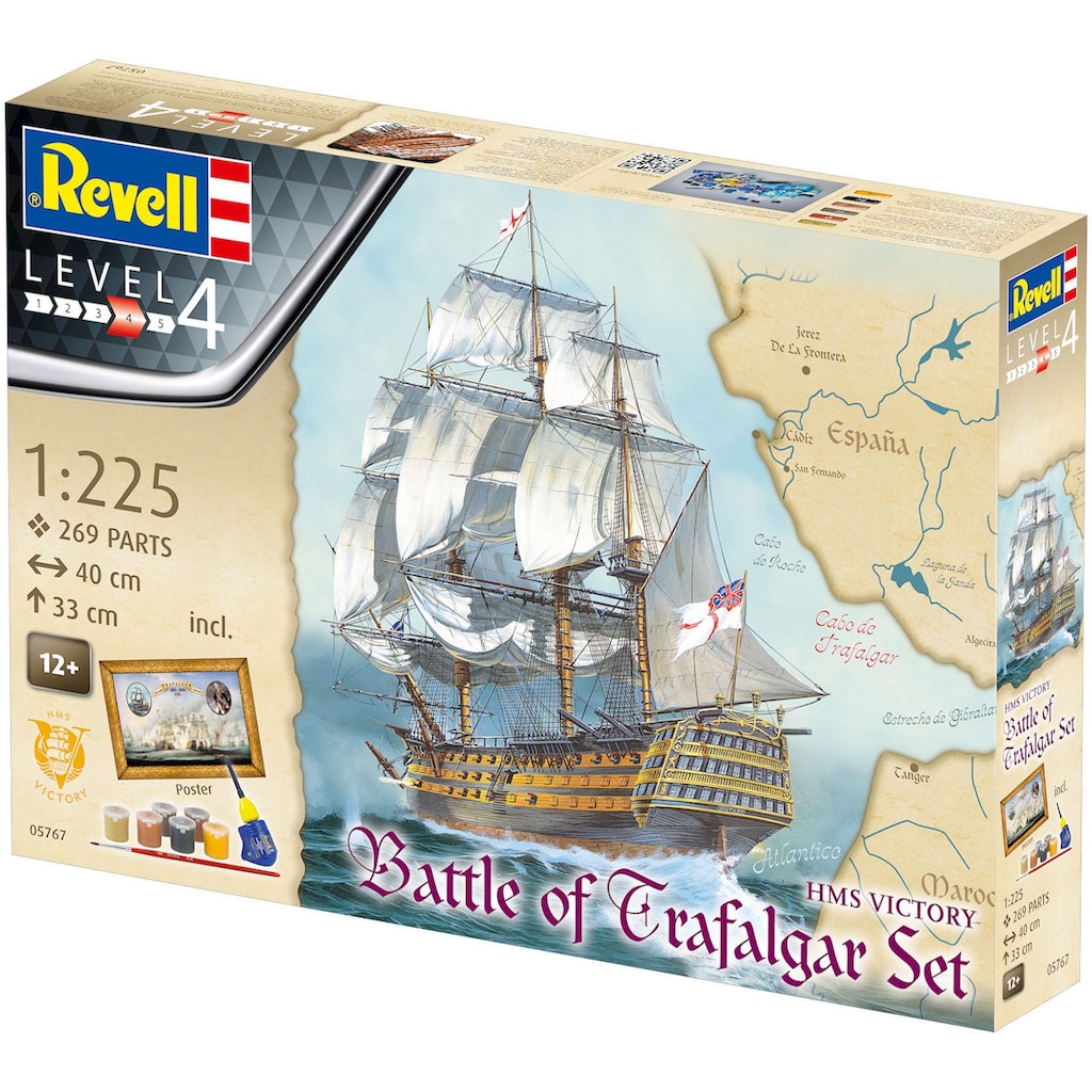 Revell® Modellbausatz »HMS Victory, Battle of Trafalgar«, 1:225